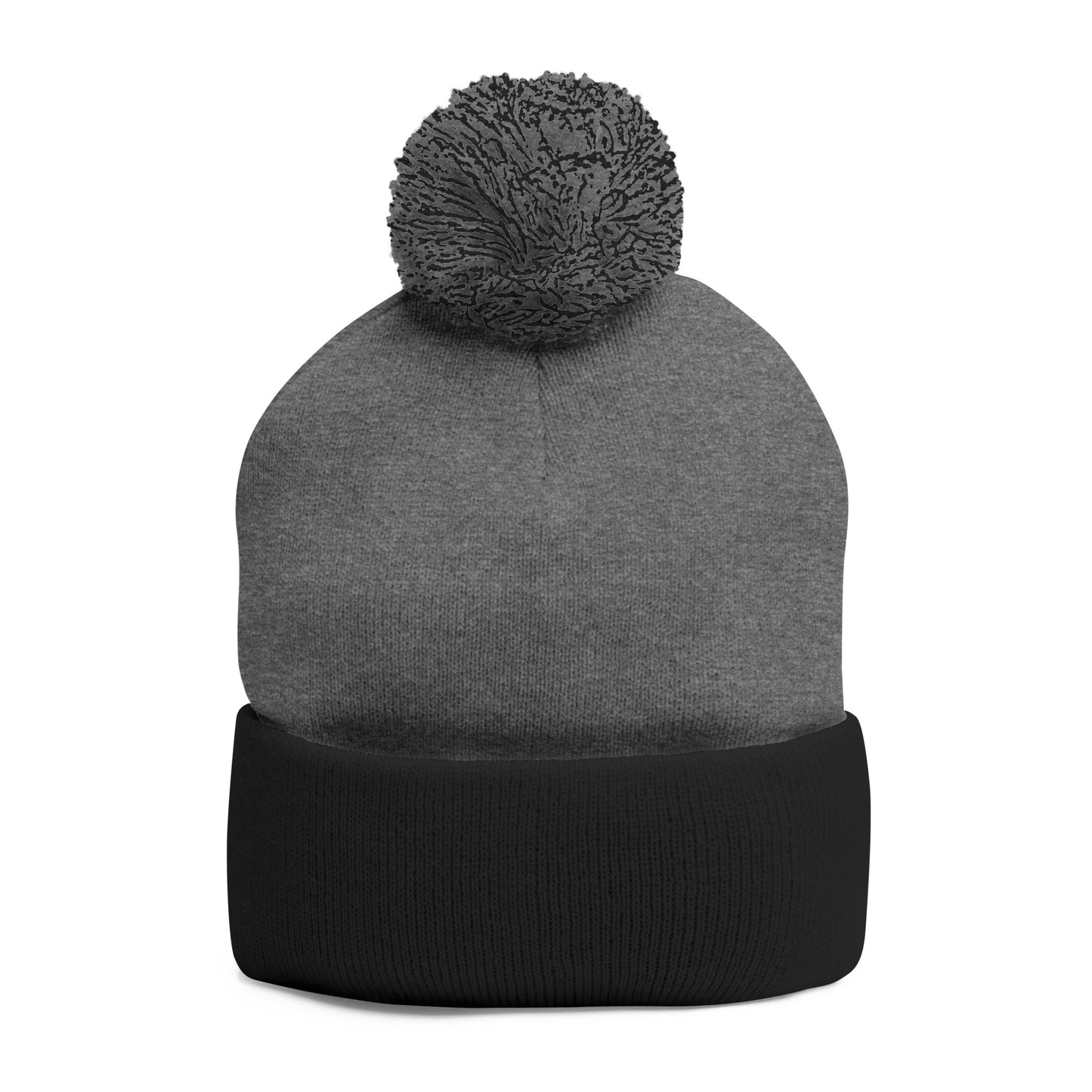 Knit Cap - Purple Blood Embroidery