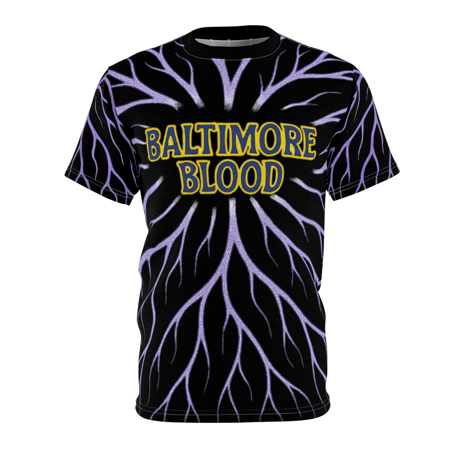 Baltimore Blood Unisex Tee, Hip Hop Fashion T-Shirt, Streetwear Style Shirt, Gifts for Baltimore Fans, Unique Graphic Tee