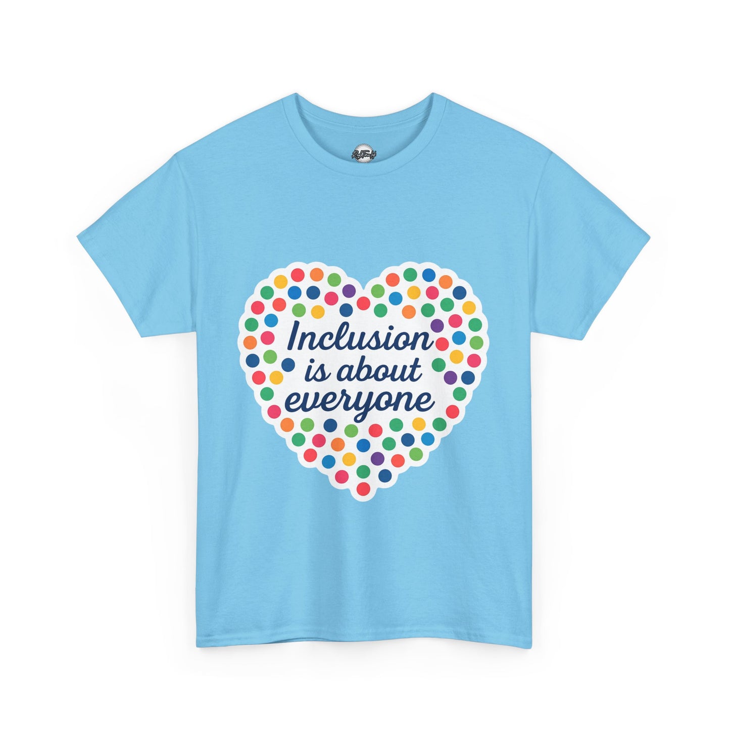 Inclusion is About Everyone Unisex Heavy Cotton Tee - Celebrate Diversity