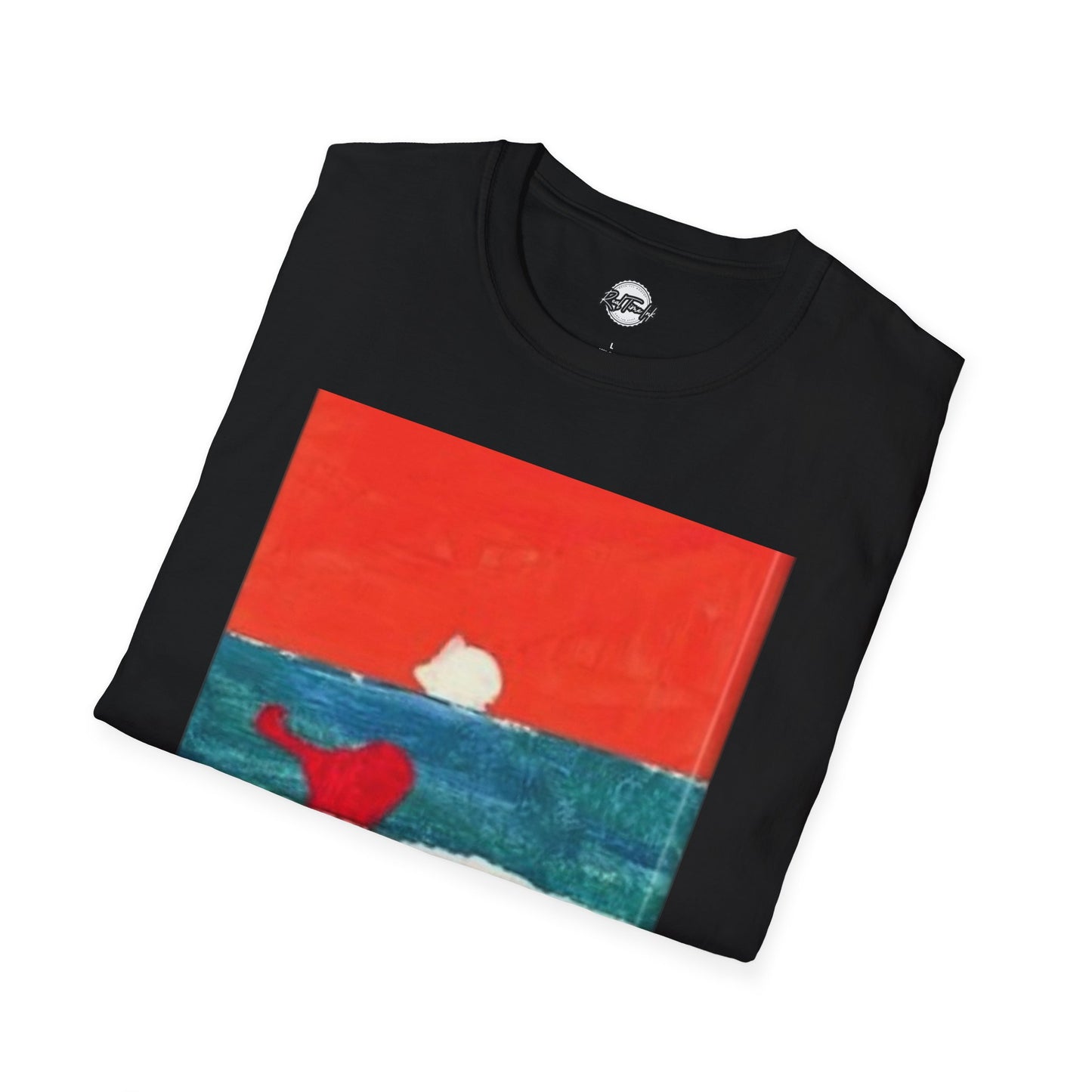 Playful Shark Art Unisex T-Shirt – Beach Vibes, Summer Fun, Gift for Ocean Lovers kids' art