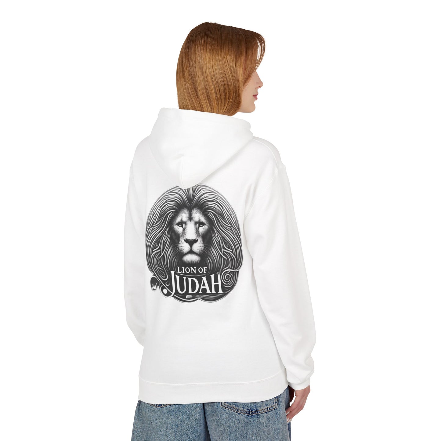 Hoodie Lion Of Judah Design Unisex Softstyle Fleece