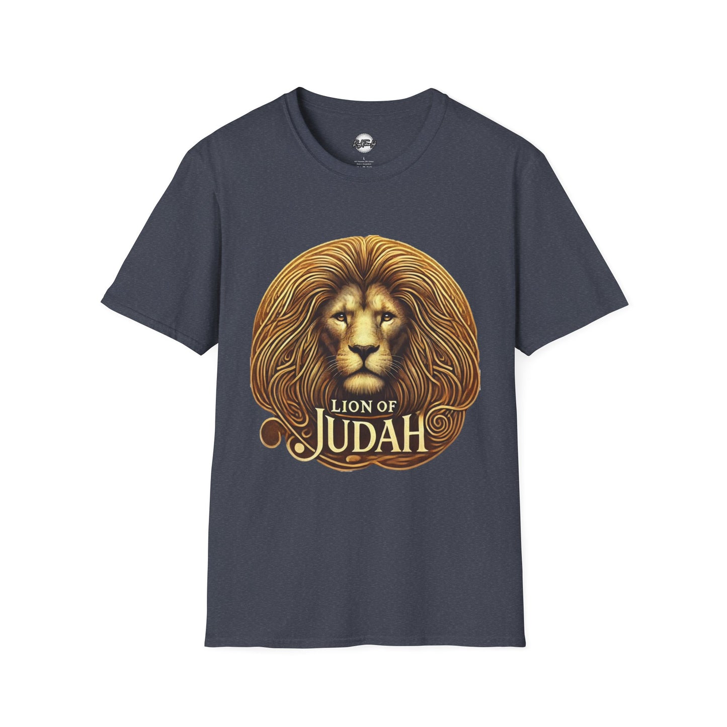 Lion of Judah Unisex Softstyle T-Shirt - Spiritual and Inspirational Apparel