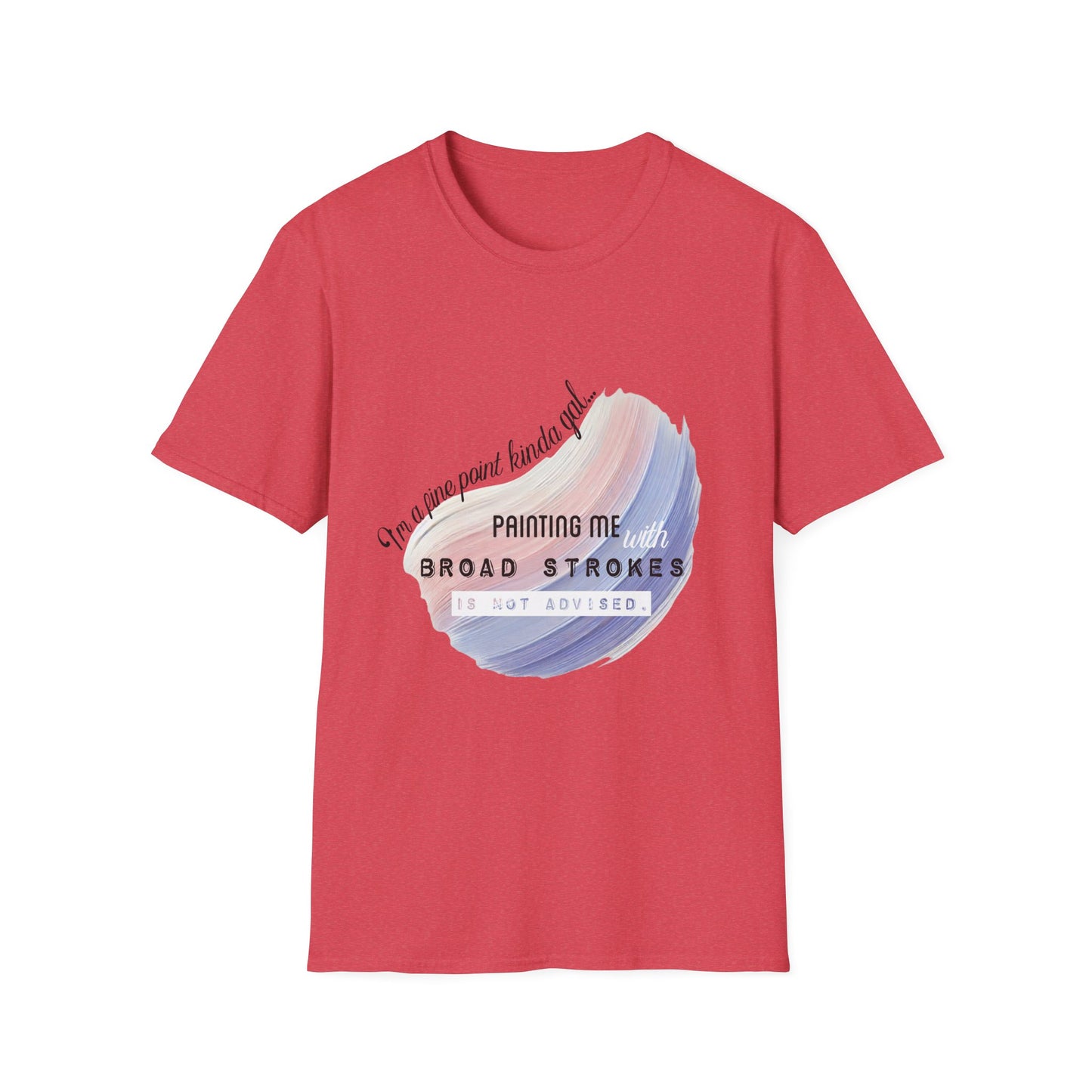 Unisex Softstyle T-Shirt - Fine Point of Gal
