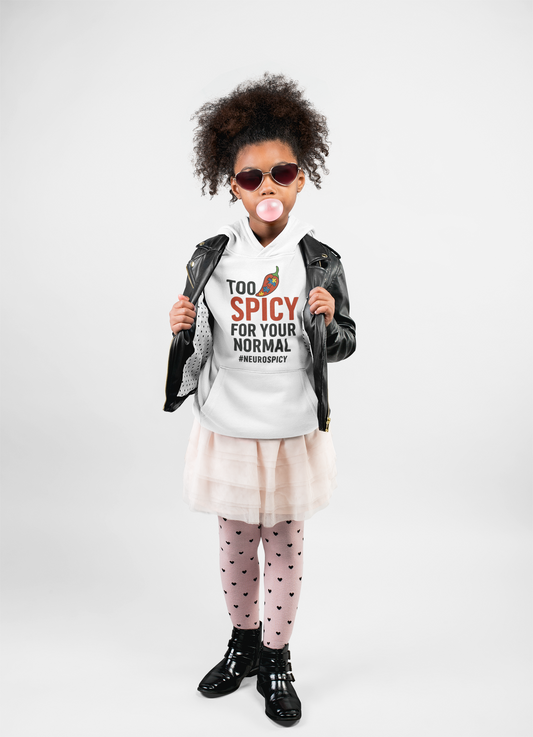 Kids 'Too Spicy For Your Normal' Heavy Cotton Tee