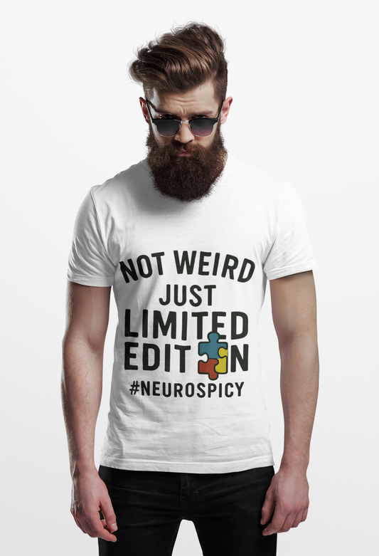 Neurodiversity Celebration Unisex Heavy Cotton Tee - Limited Edition #NeuroSpicy