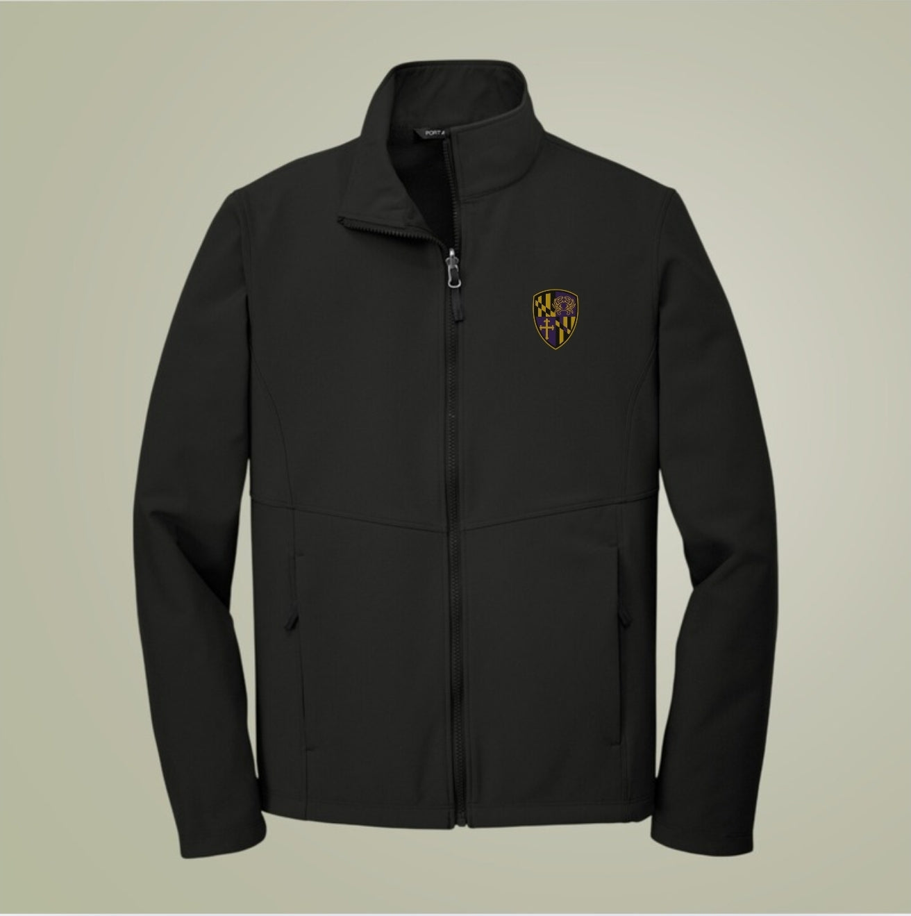 Soft Shell Jacket Purple Blood Design