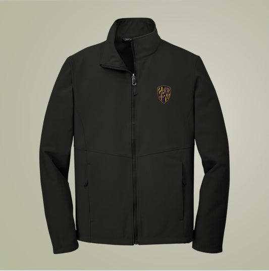 Soft Shell Jacket Purple Blood Design