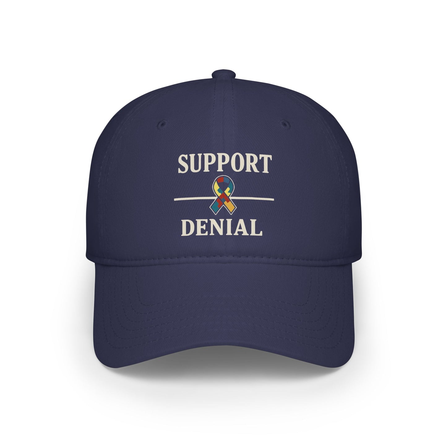 Baseball Cap Support Over Denial Autism Awareness