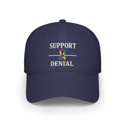 Baseball Cap Support Over Denial Autism Awareness