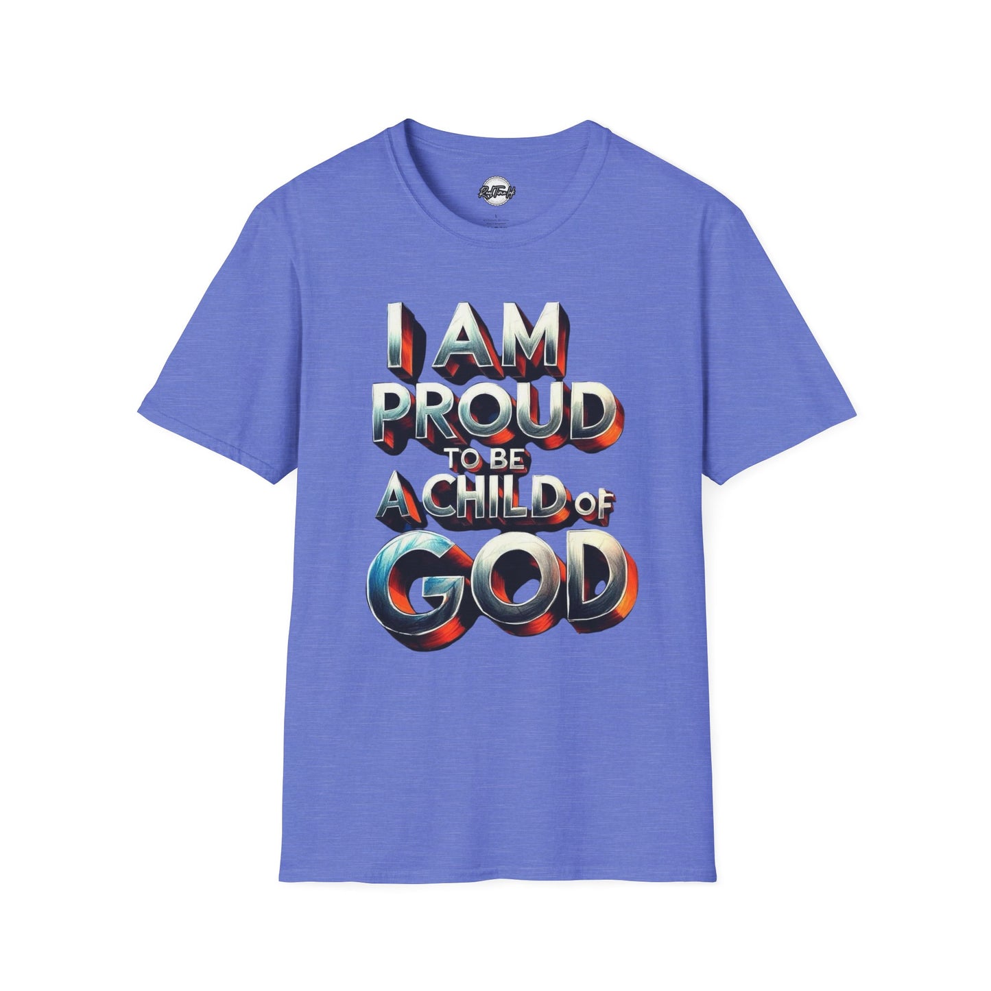 Proud Child of God T-Shirt, Faith-Based Casual Wear, Christian Gift, Unisex Tee, Spiritual Apparel