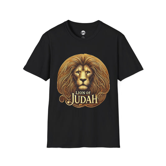Lion of Judah Unisex Softstyle T-Shirt - Spiritual and Inspirational Apparel