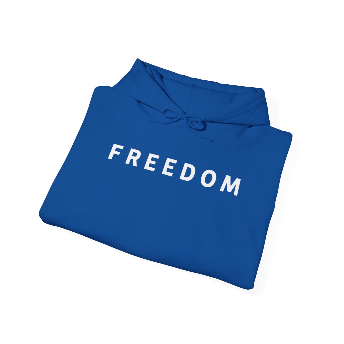 Freedom Hooded Sweatshirt, Cozy Sweatshirt, Religious Apparel, Inspirational Gift, Casual Outfit, Unisex Hoodie