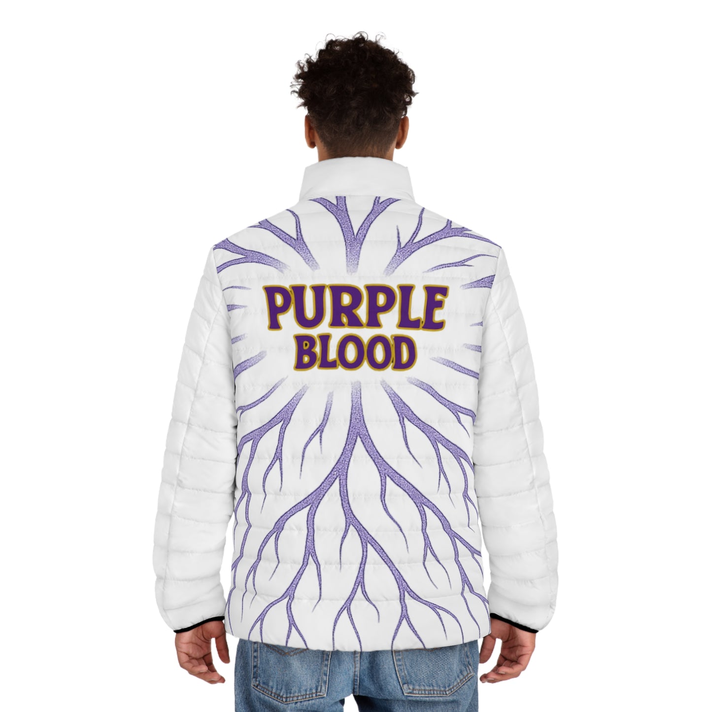 Men's Jacket - Purple Blood Design