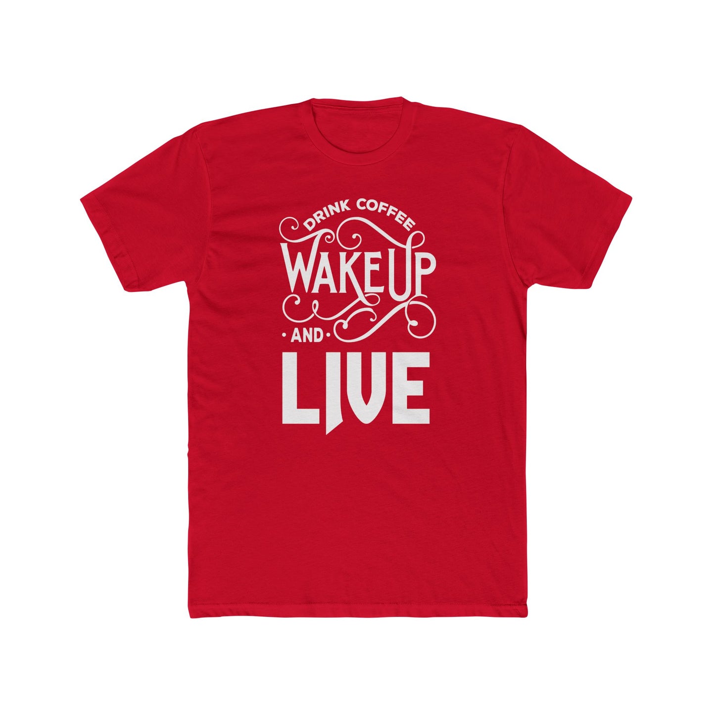 Coffee Lover Tee - Unisex Cotton Crew