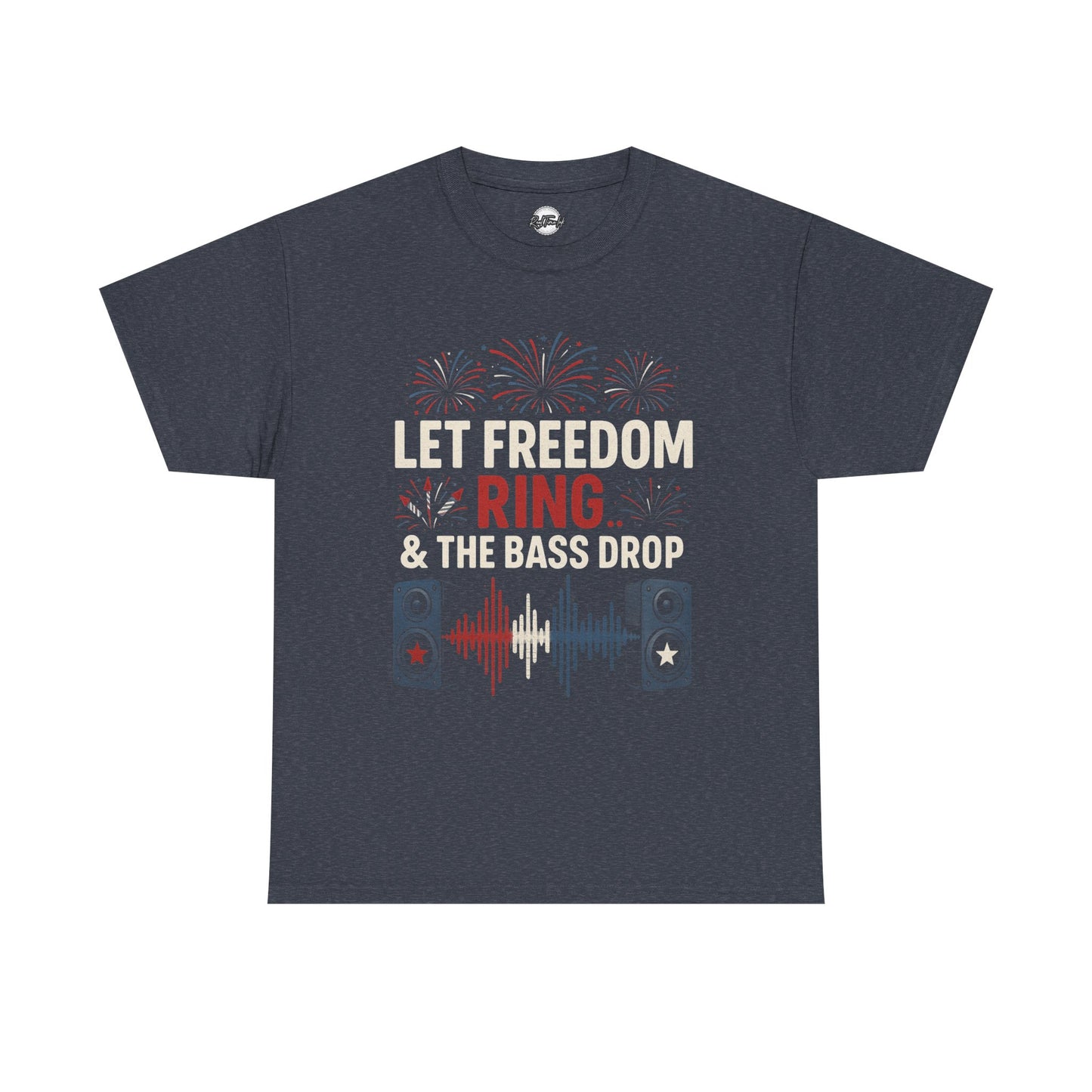 Independence Day Music Tee, Let Freedom Ring Shirt, Patriotic Cotton T-Shirt, Summer Celebration Top, Concert Outfit, Gift for Music Lovers