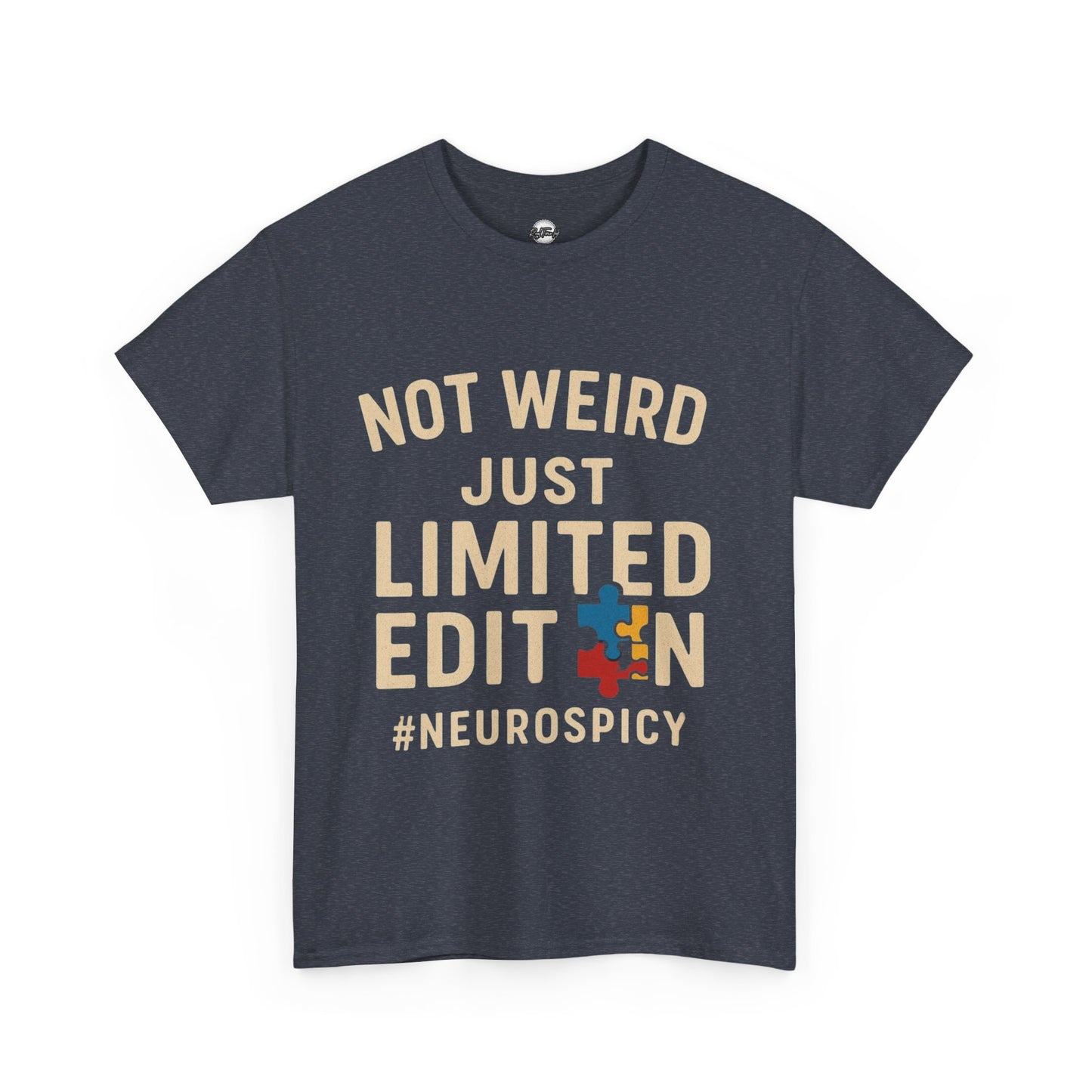 Neurodiversity Celebration Unisex Heavy Cotton Tee - Limited Edition #NeuroSpicy