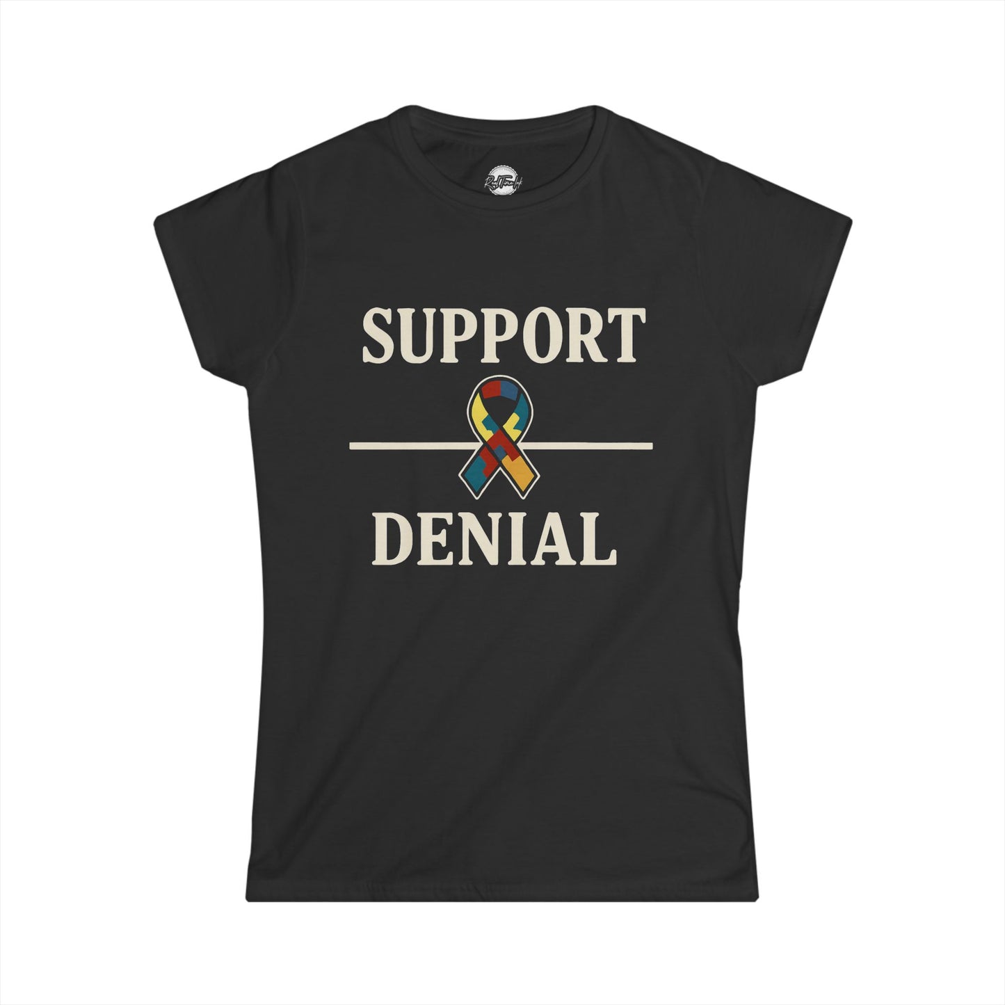 Support Over Denial Autism Awareness Women's Tee