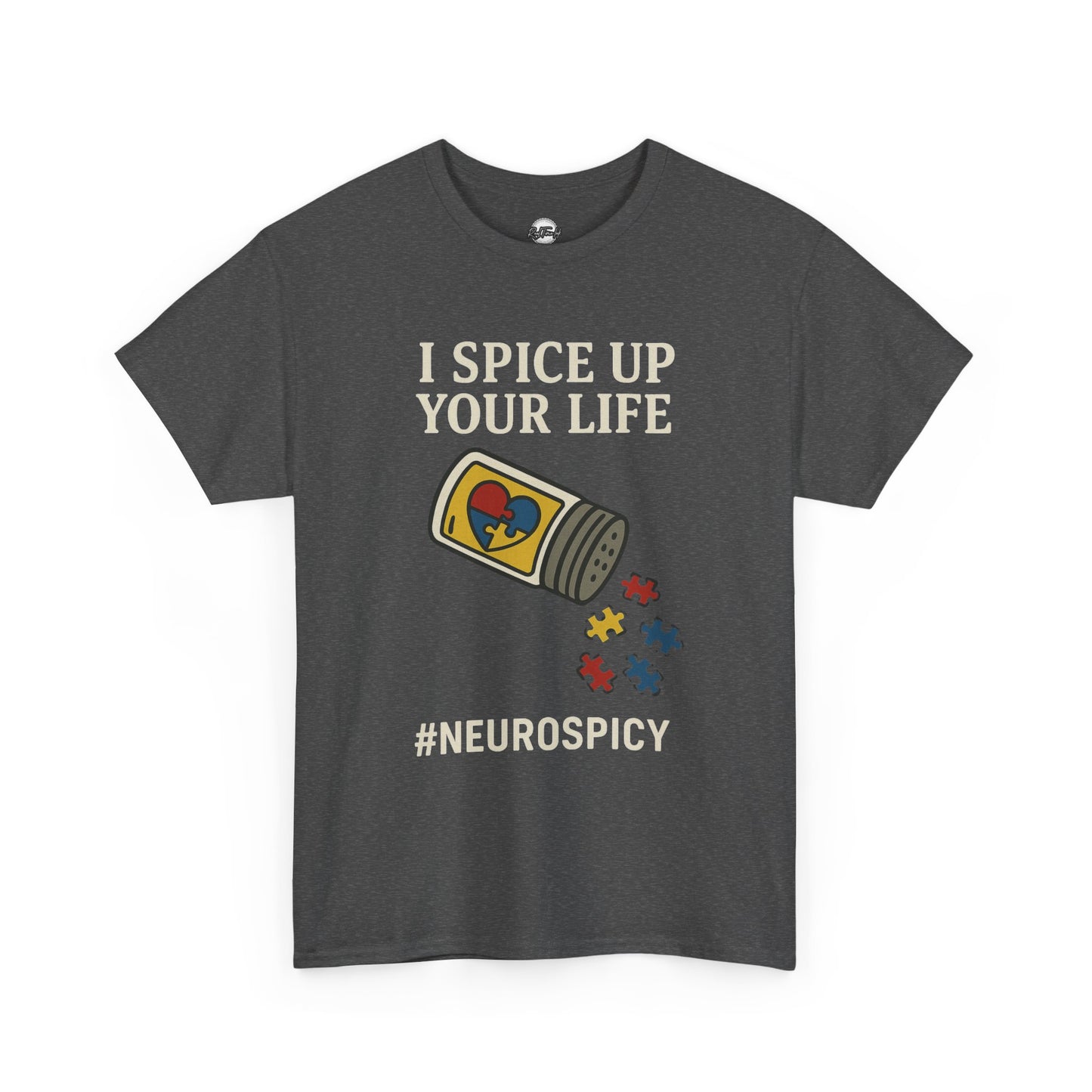 Neurospicy Spice Up Your Life Unisex Heavy Cotton Tee