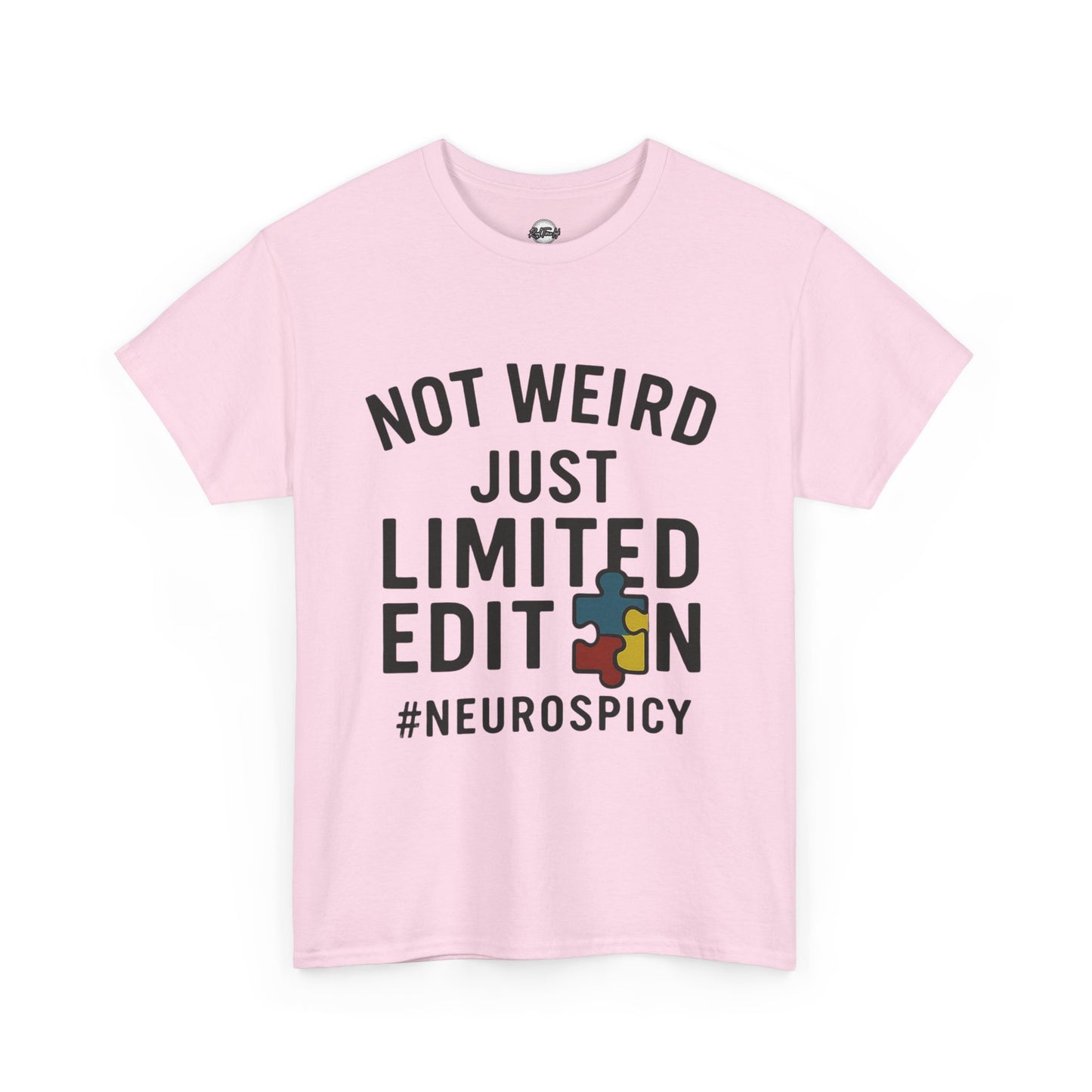 Neurodiversity Celebration Unisex Heavy Cotton Tee - Limited Edition #NeuroSpicy