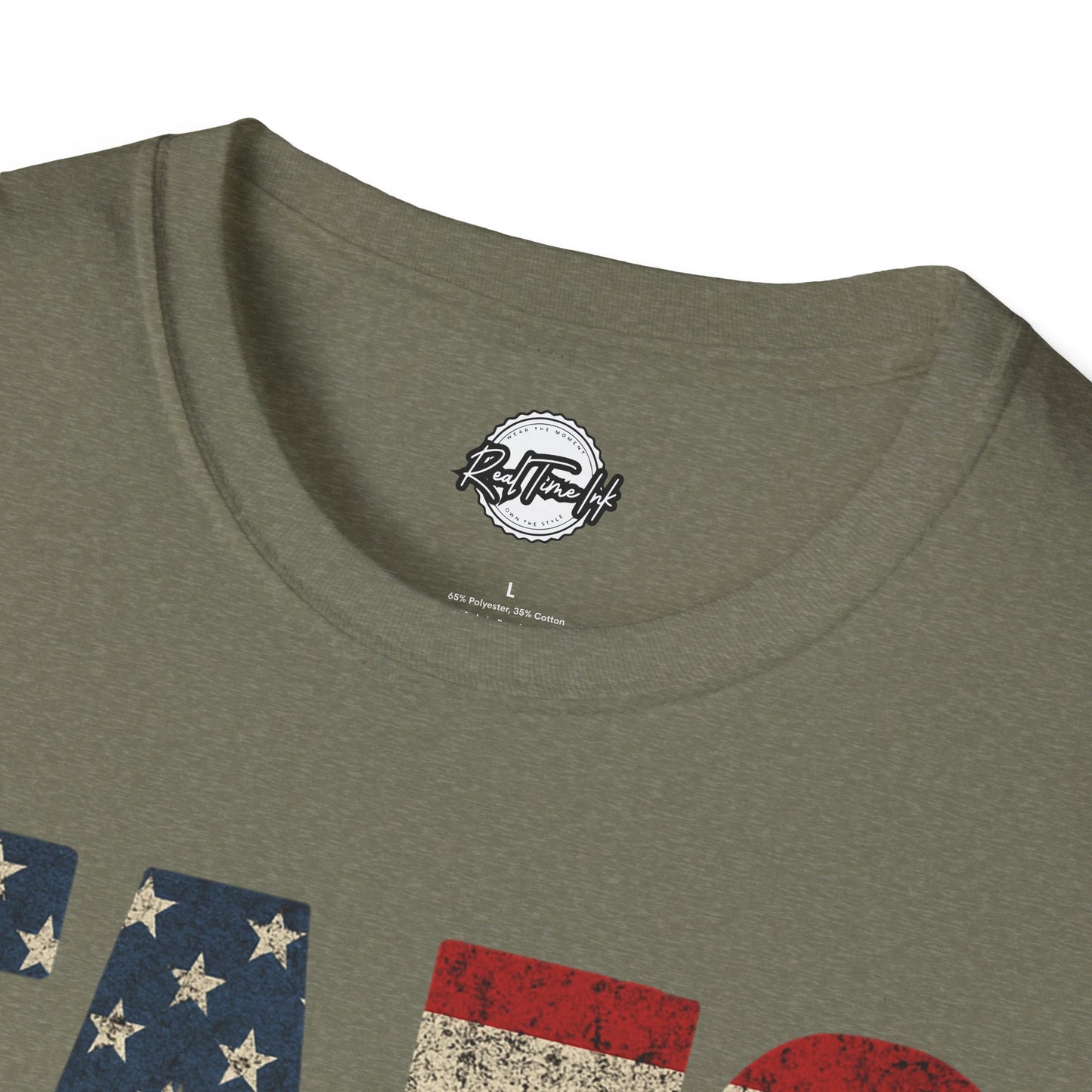 Patriotic FAFO Unisex Softstyle T-Shirt | USA Graphic Tee | Casual Wear, Gift for Holidays, Independence Day