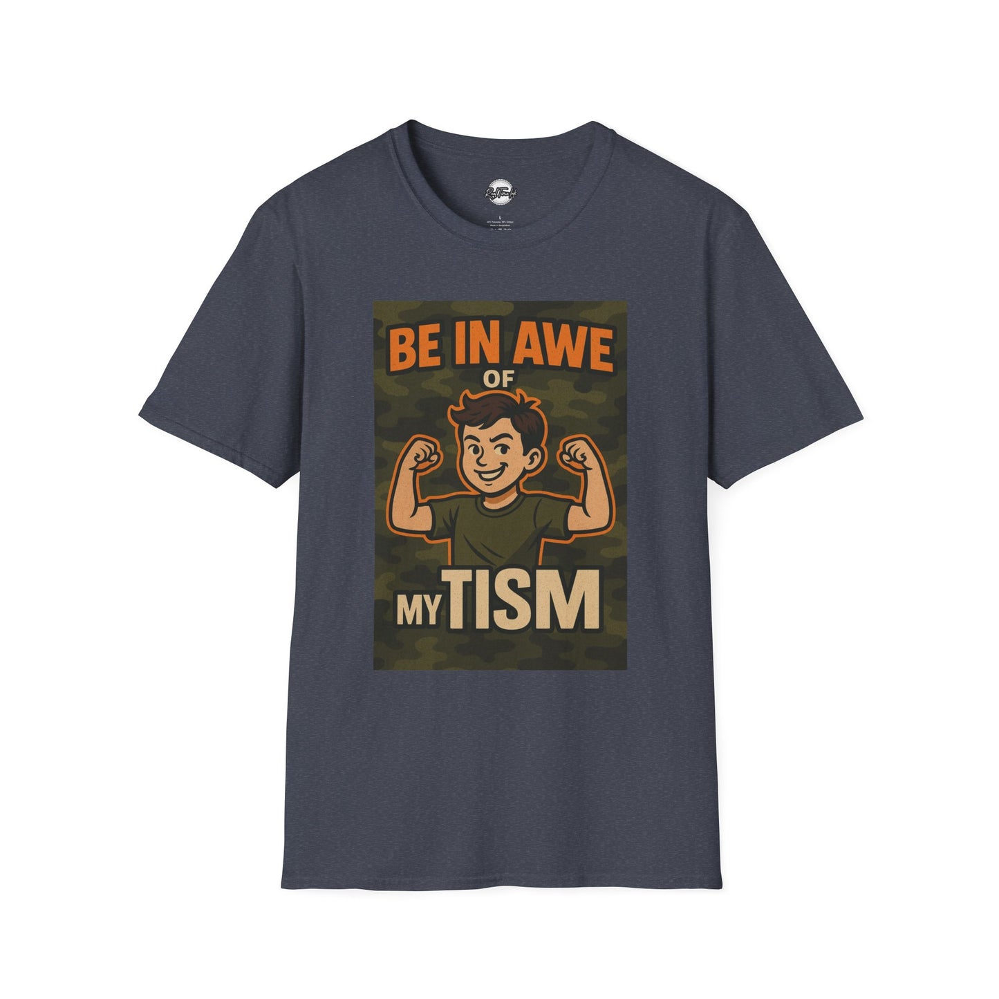 Be in Awe of My TISM Unisex Softstyle T-Shirt - Inspirational Graphic Tee for Kids and Adults
