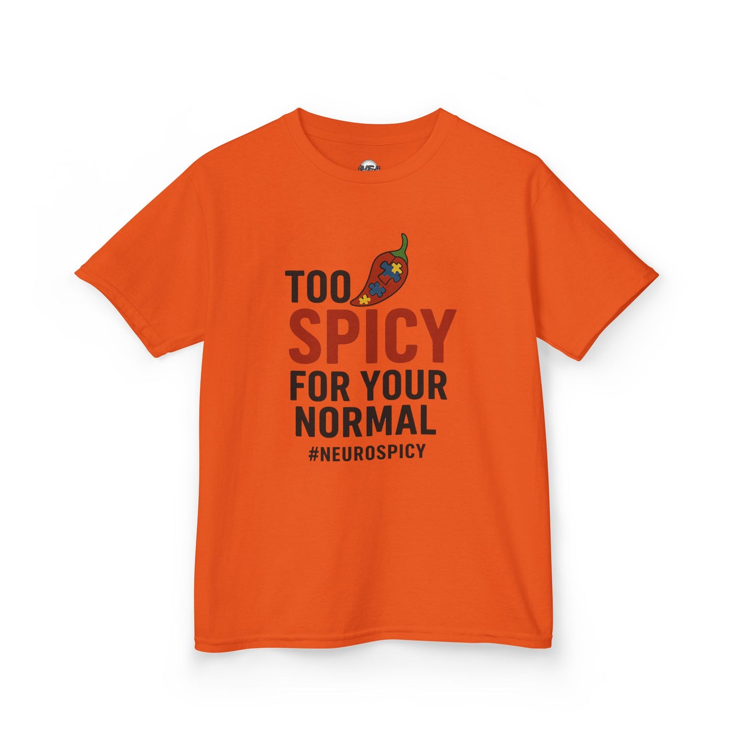 Kids 'Too Spicy For Your Normal' Heavy Cotton Tee