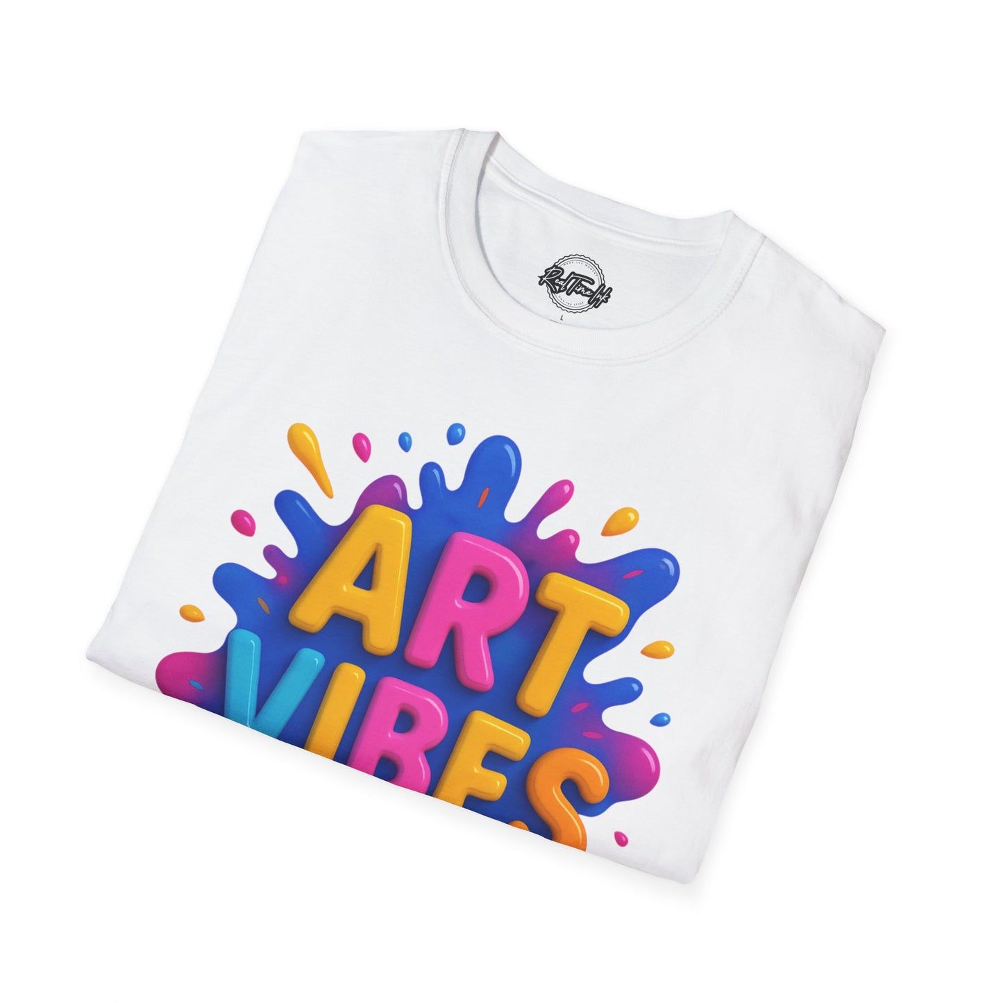 Colorful Art Vibes Unisex T-Shirt, Artistic Tee, Trendy Graphic Shirt, Creative Apparel, Gift for Artists, Summer Fashion