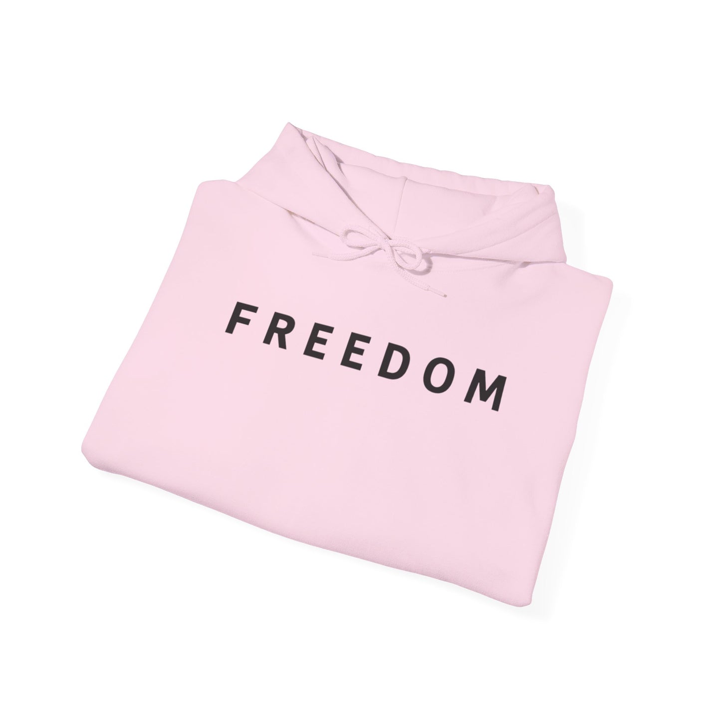 Freedom Hooded Sweatshirt, Cozy Sweatshirt, Religious Apparel, Inspirational Gift, Casual Outfit, Unisex Hoodie