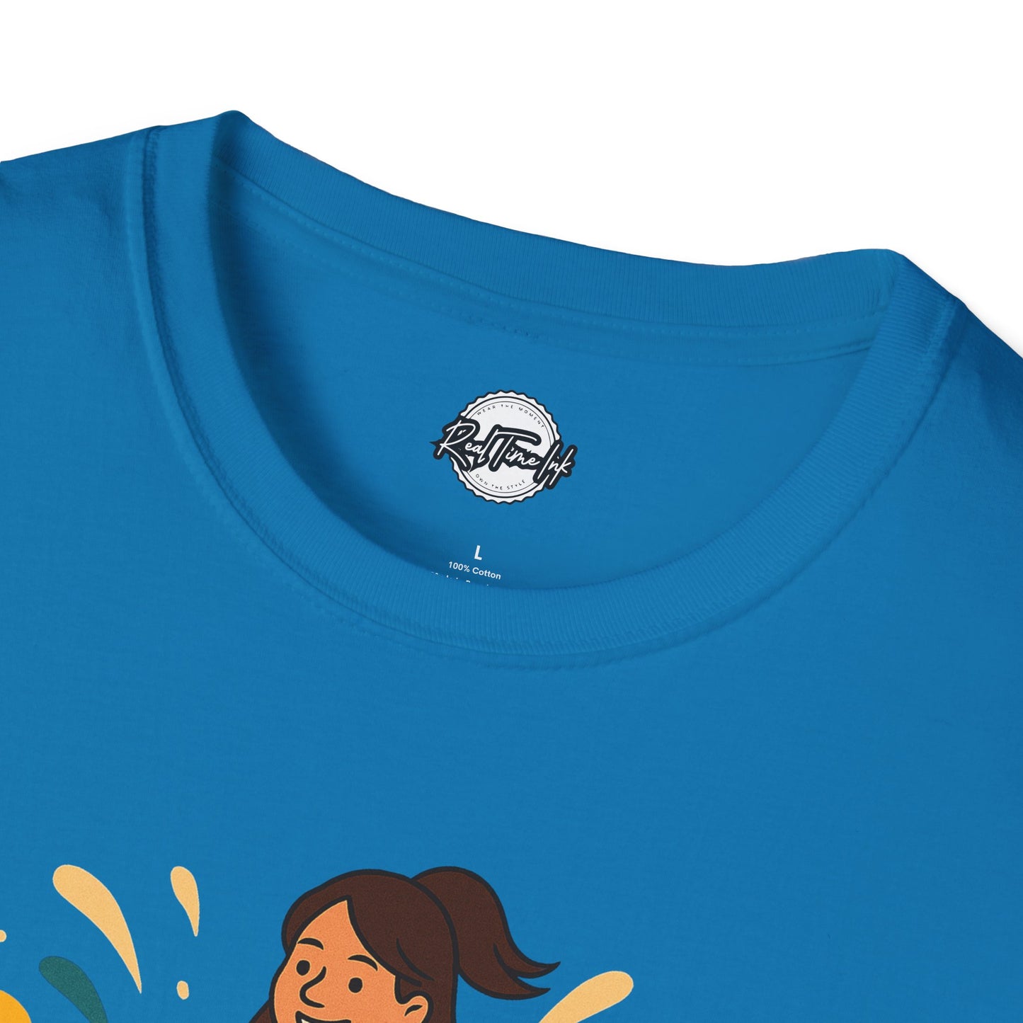 Dive Into Inclusion Unisex Softstyle T-Shirt - Fun & Inclusive Design for Every Occasion