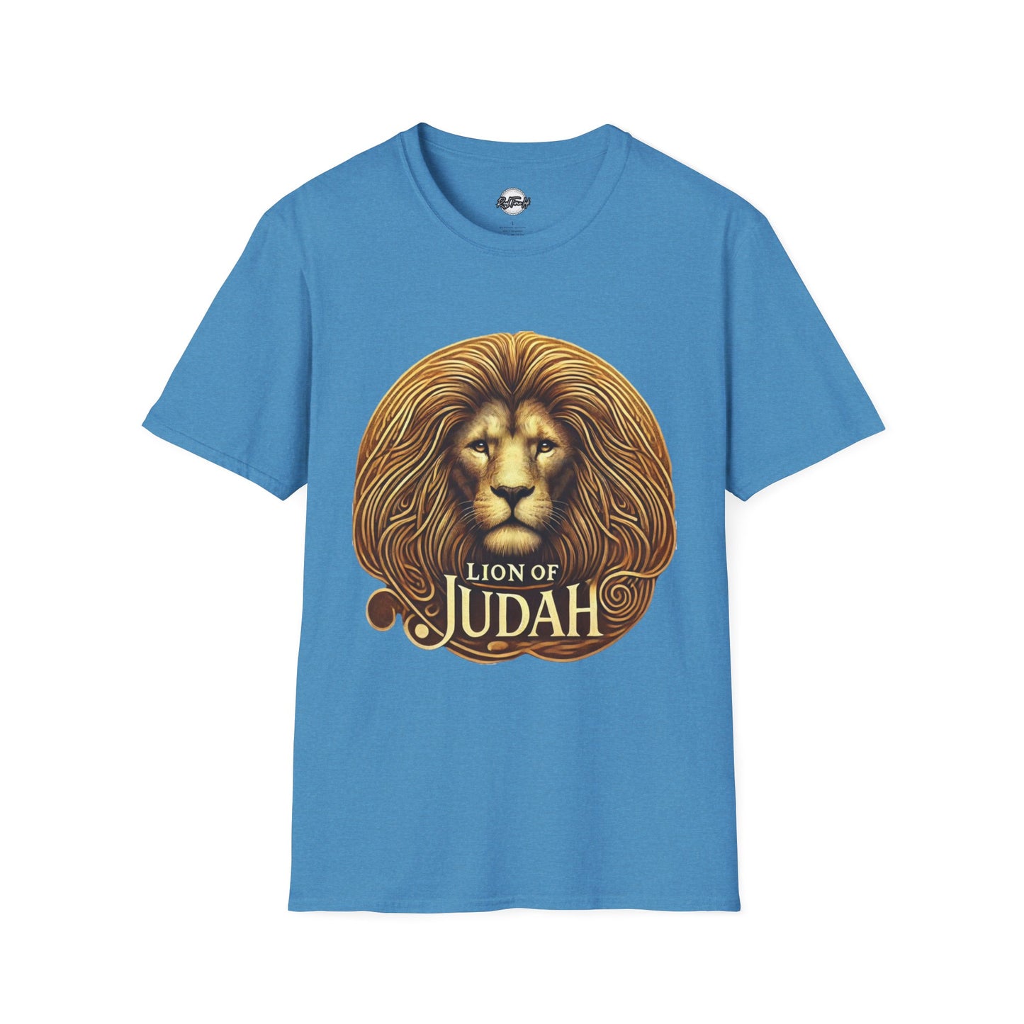 Lion of Judah Unisex Softstyle T-Shirt - Spiritual and Inspirational Apparel