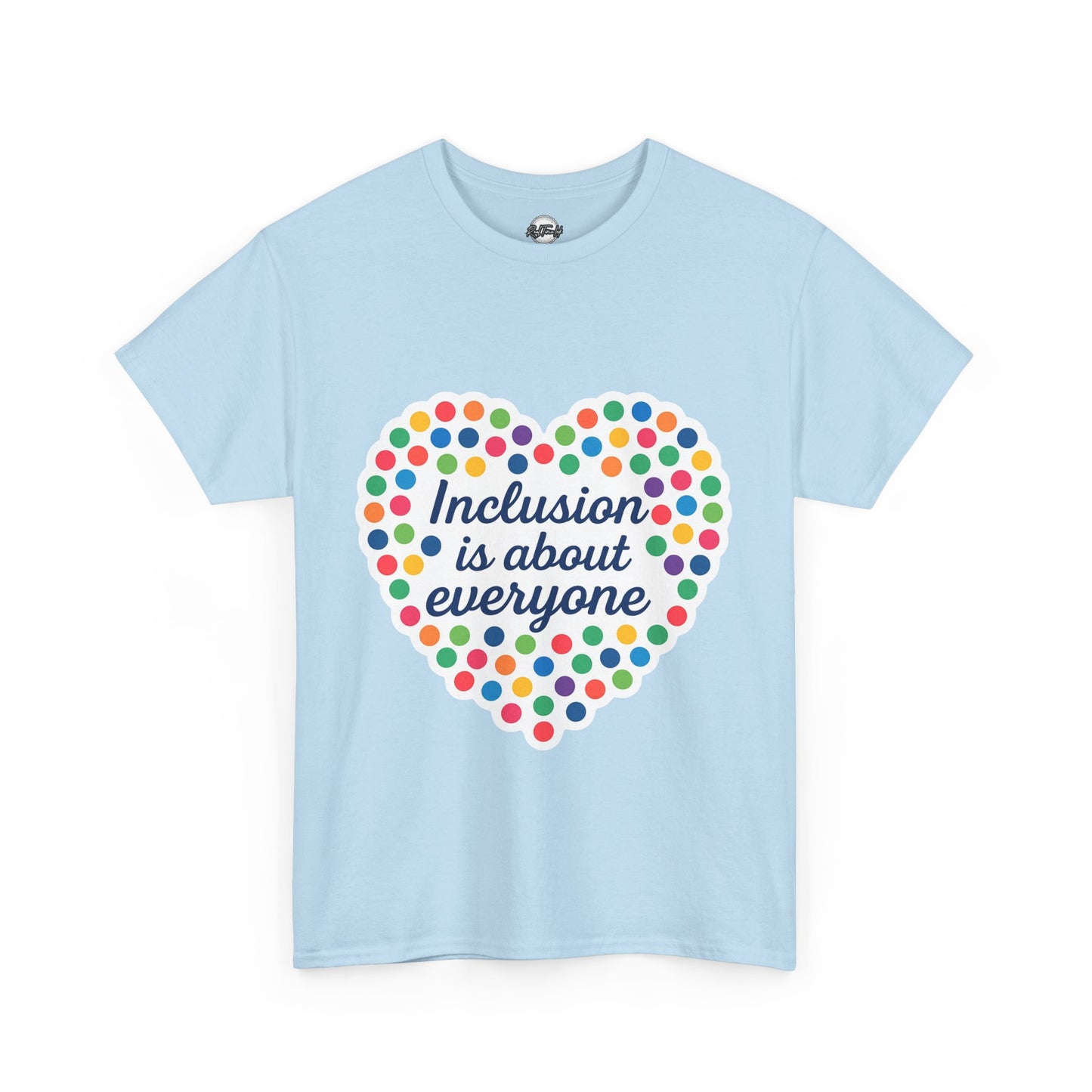 Inclusion is About Everyone Unisex Heavy Cotton Tee - Celebrate Diversity