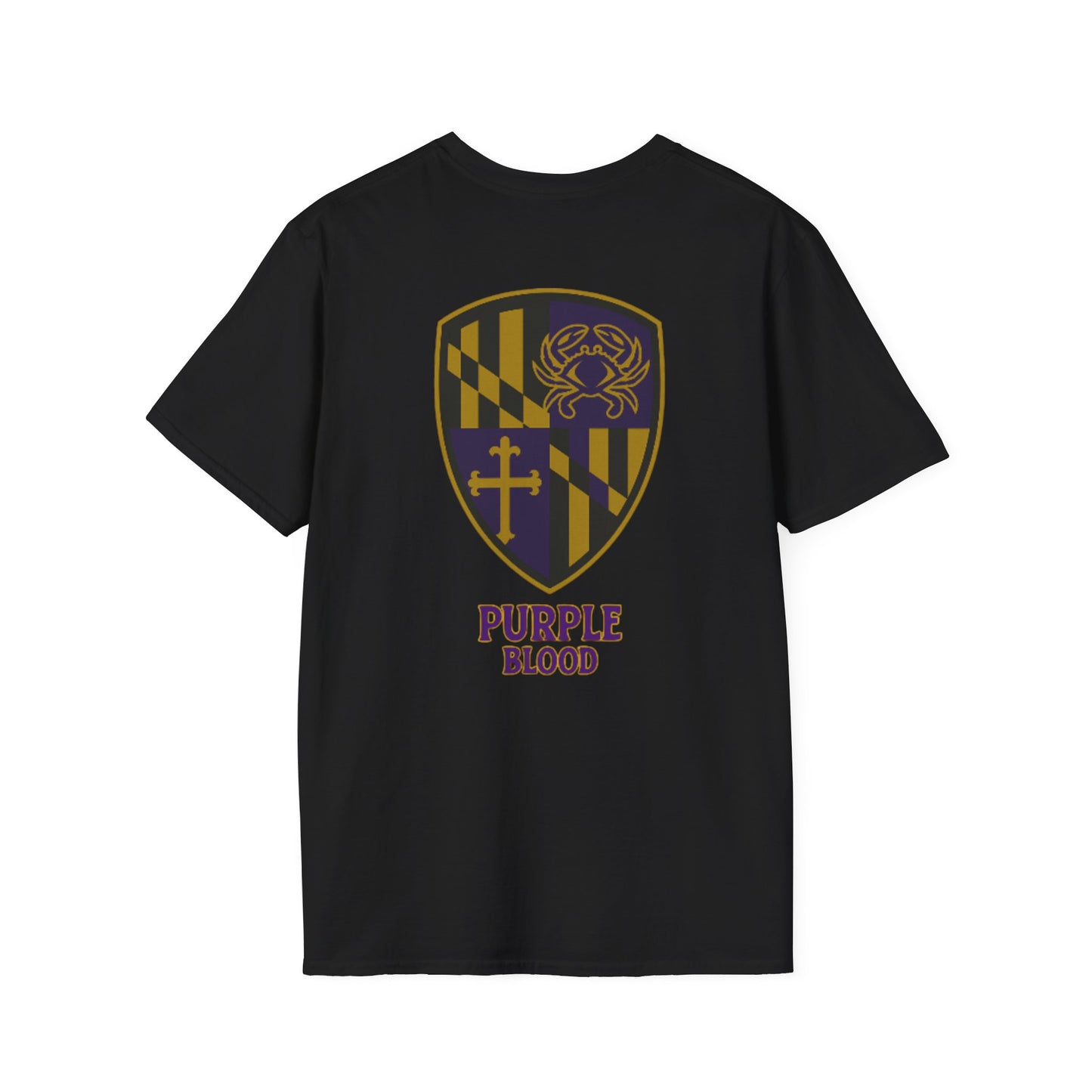 Purple Baltimore Unisex T-Shirt - Baltimore Purple Blood Design