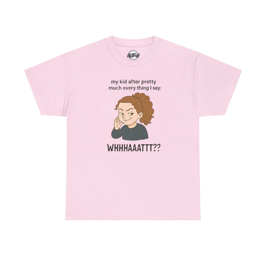 Funny Parenting Quote Tee, Unisex Cotton T-Shirt, Gift for Moms, Mom Life Apparel, Humor Shirt for Parents