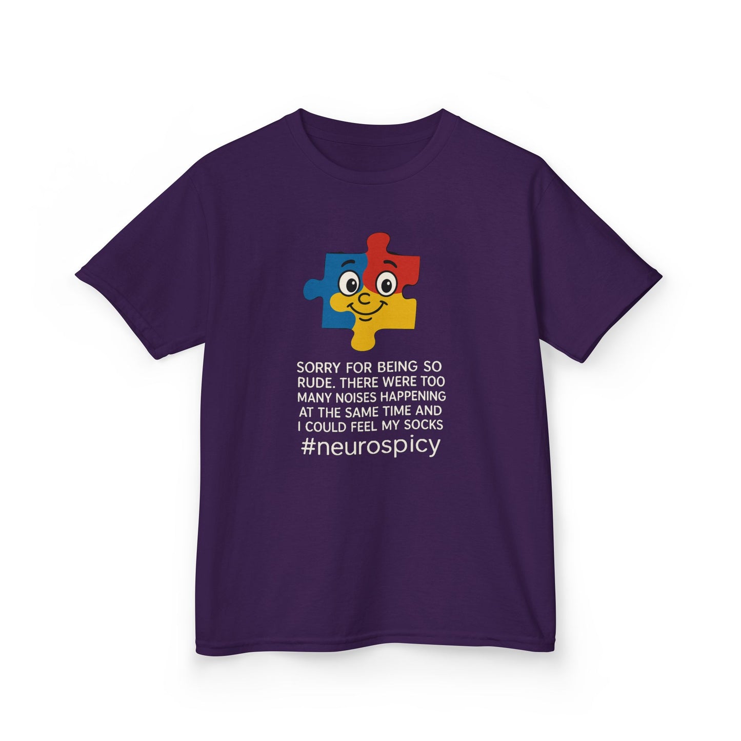 Kids T-Shirt #neurospicy autism