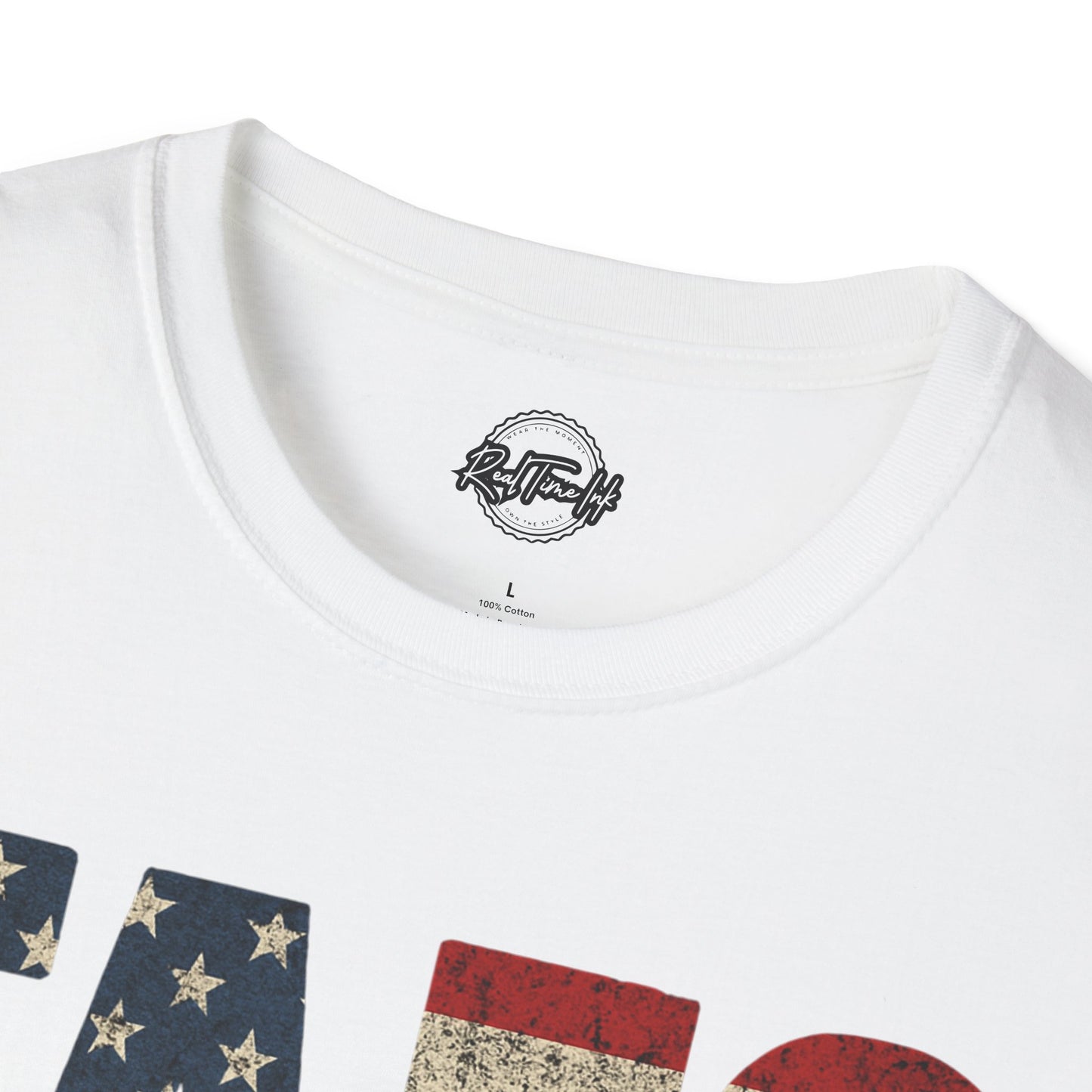 Patriotic FAFO Unisex Softstyle T-Shirt | USA Graphic Tee | Casual Wear, Gift for Holidays, Independence Day