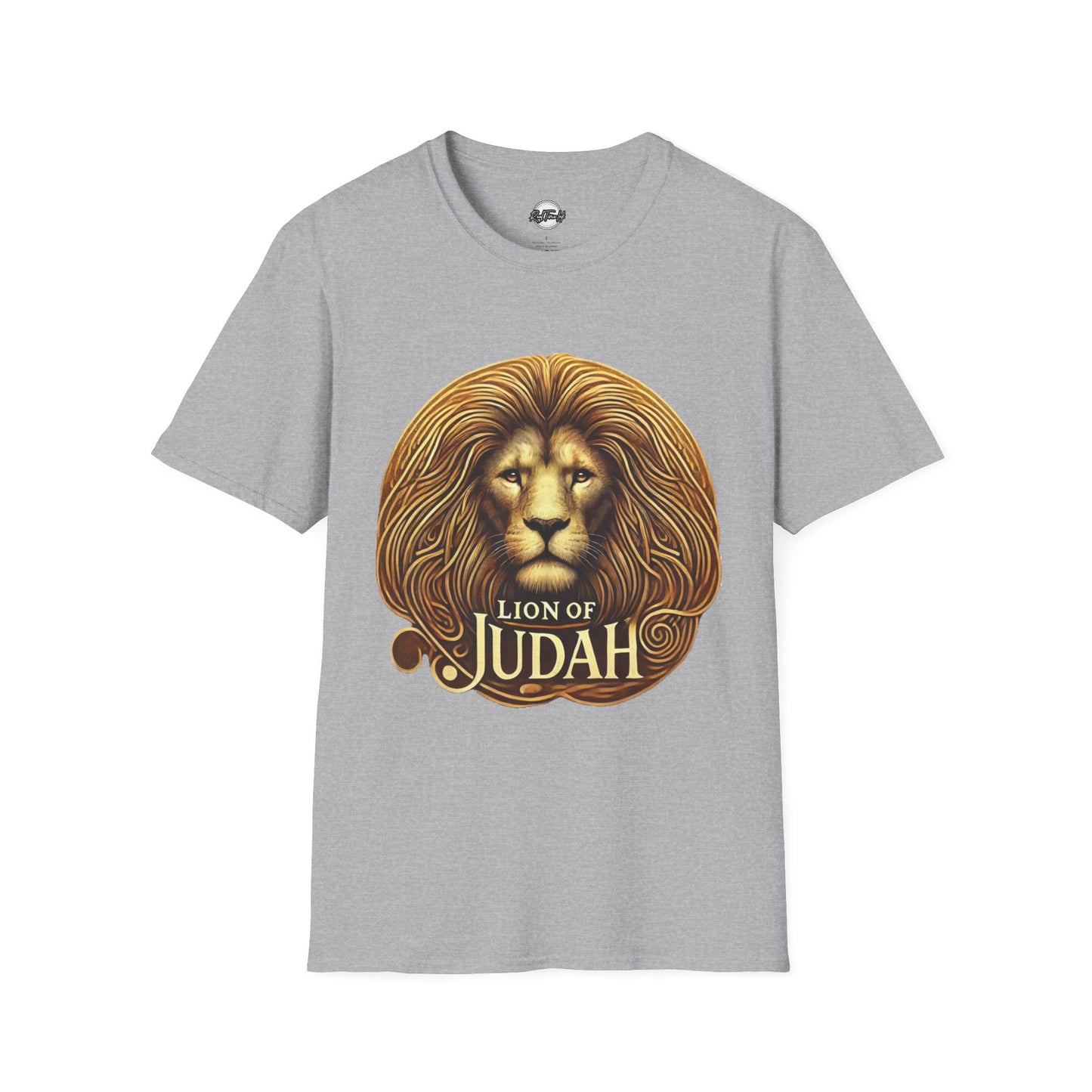 Lion of Judah Unisex Softstyle T-Shirt - Spiritual and Inspirational Apparel