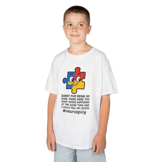Kids T-Shirt #neurospicy autism