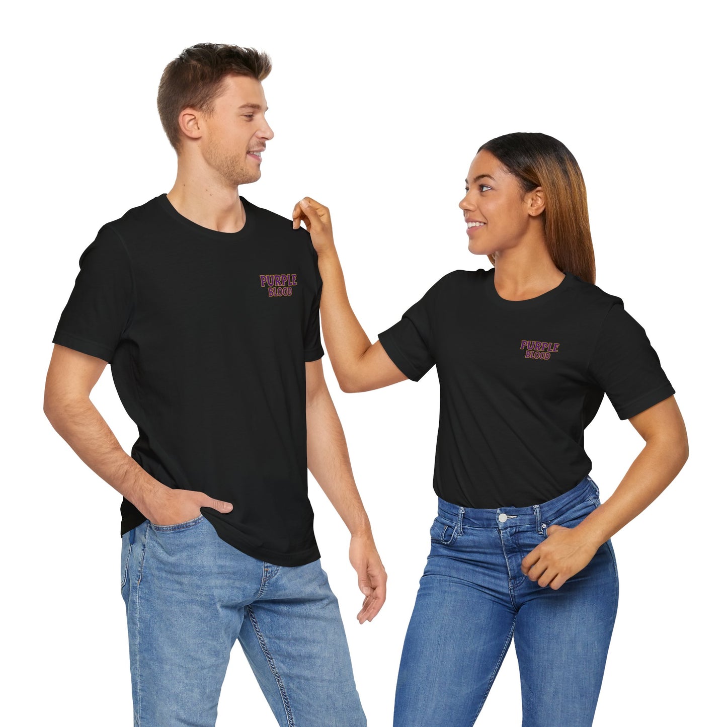 T-Shirt - Baltimore Purple Blood Unisex Jersey Short Sleeve Tee