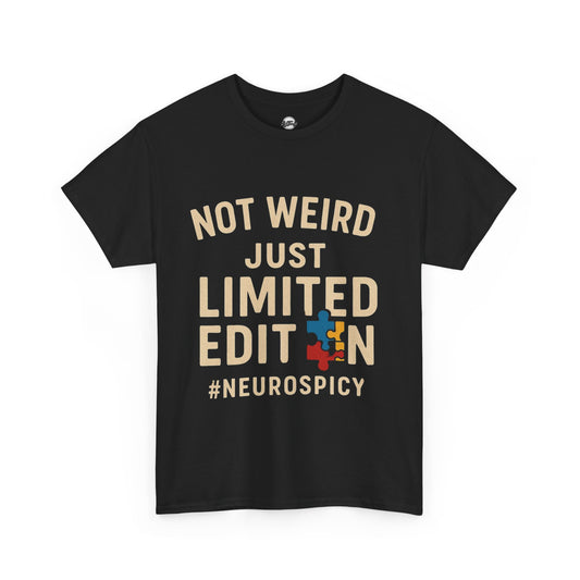 Neurodiversity Celebration Unisex Heavy Cotton Tee - Limited Edition #NeuroSpicy