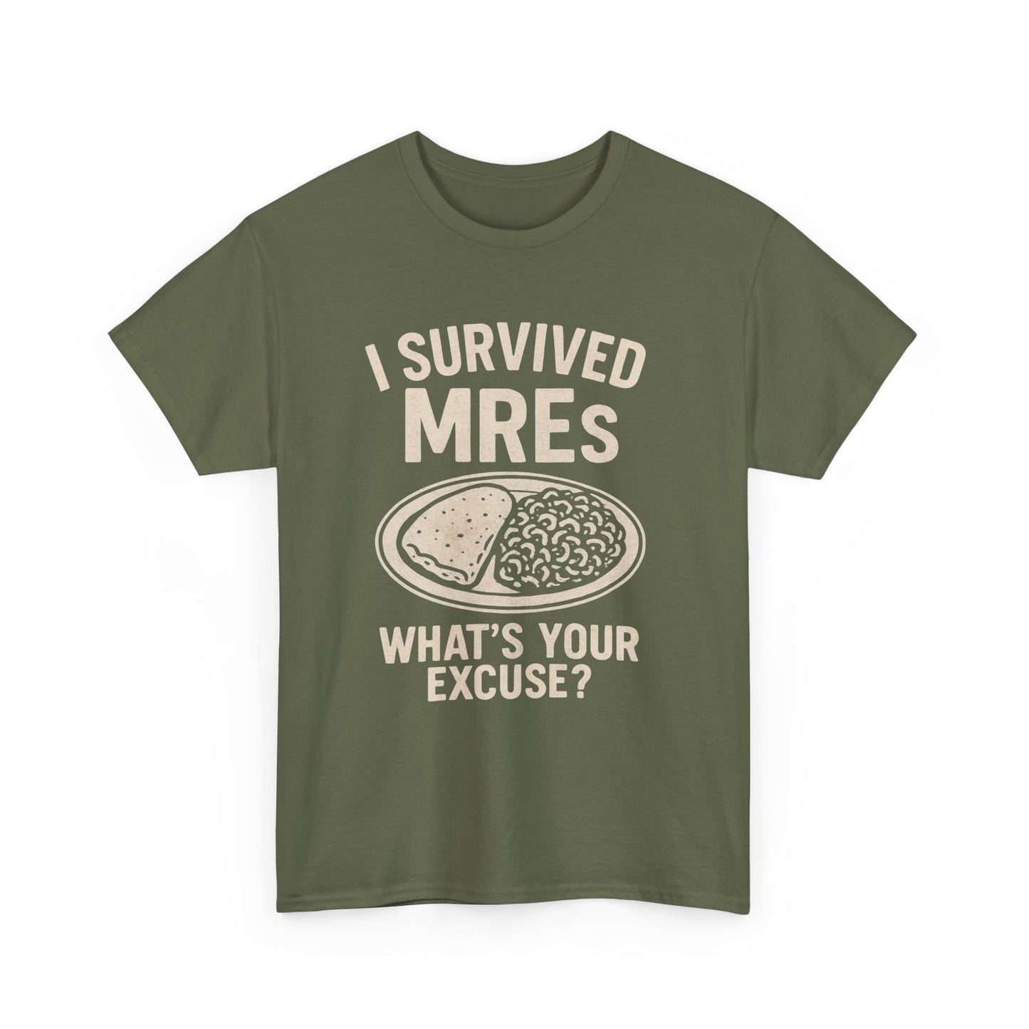 I Survived MREs Unisex Cotton Tee