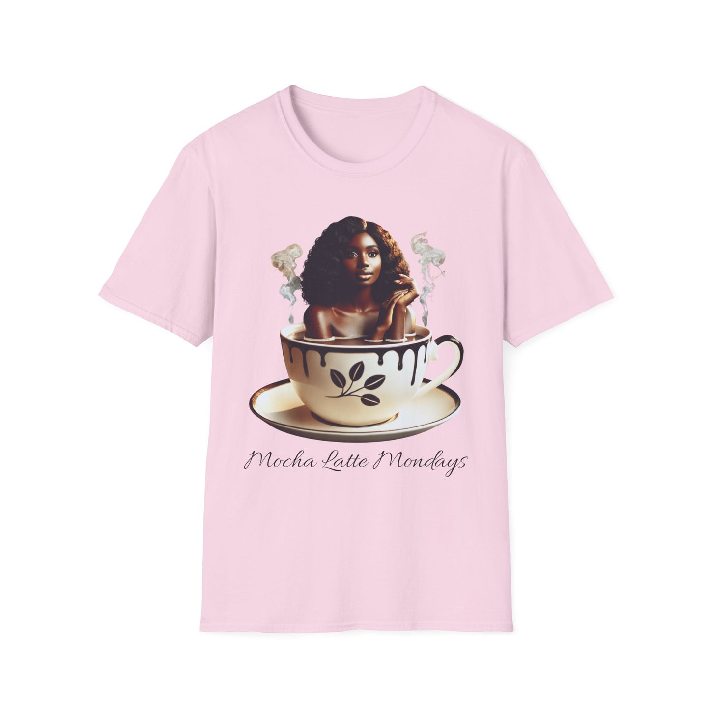 Women's Tee - Mocha Latte Mondays Stylish Coffee Lover Shirt