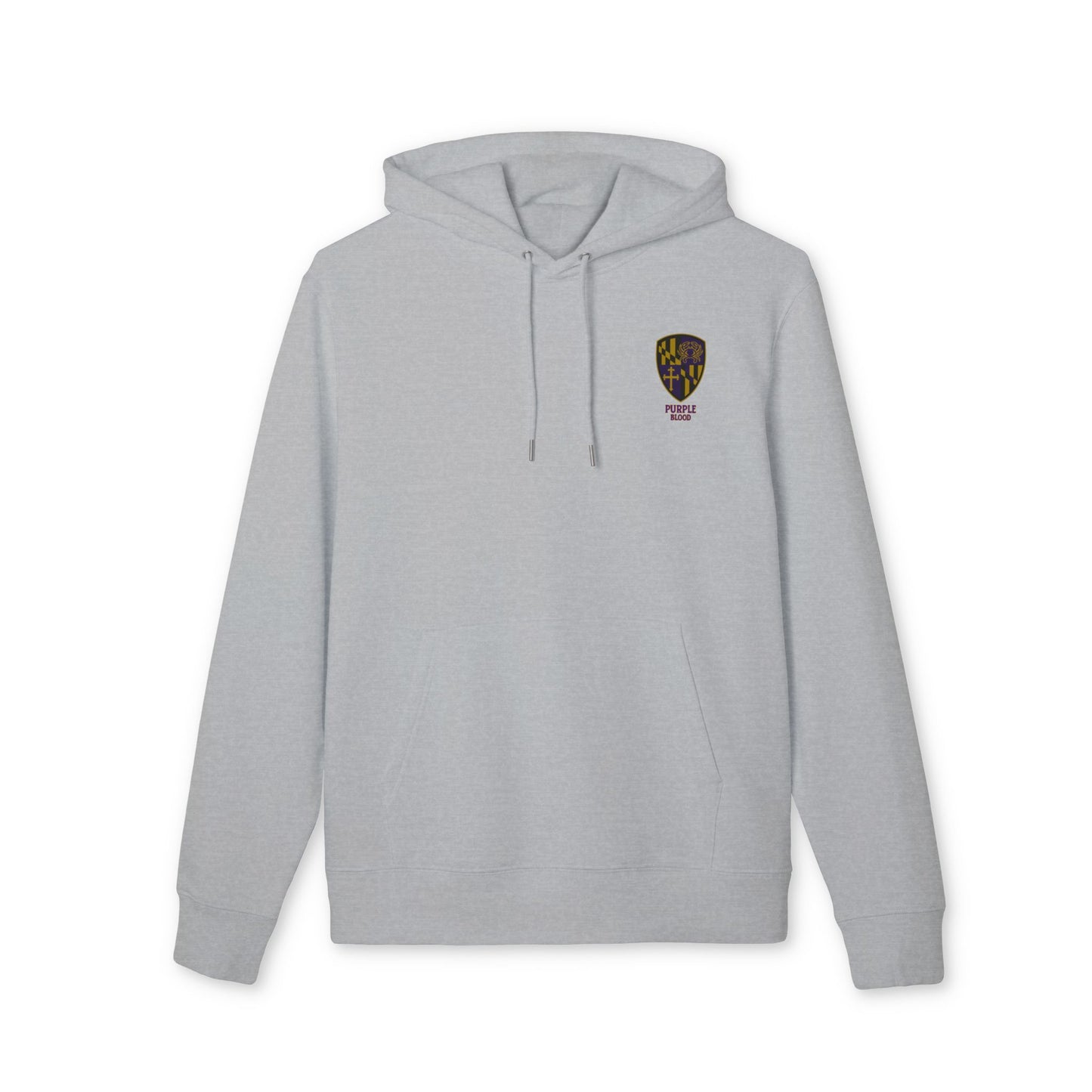 Hoodie Purple Blood Design Unisex Cruiser