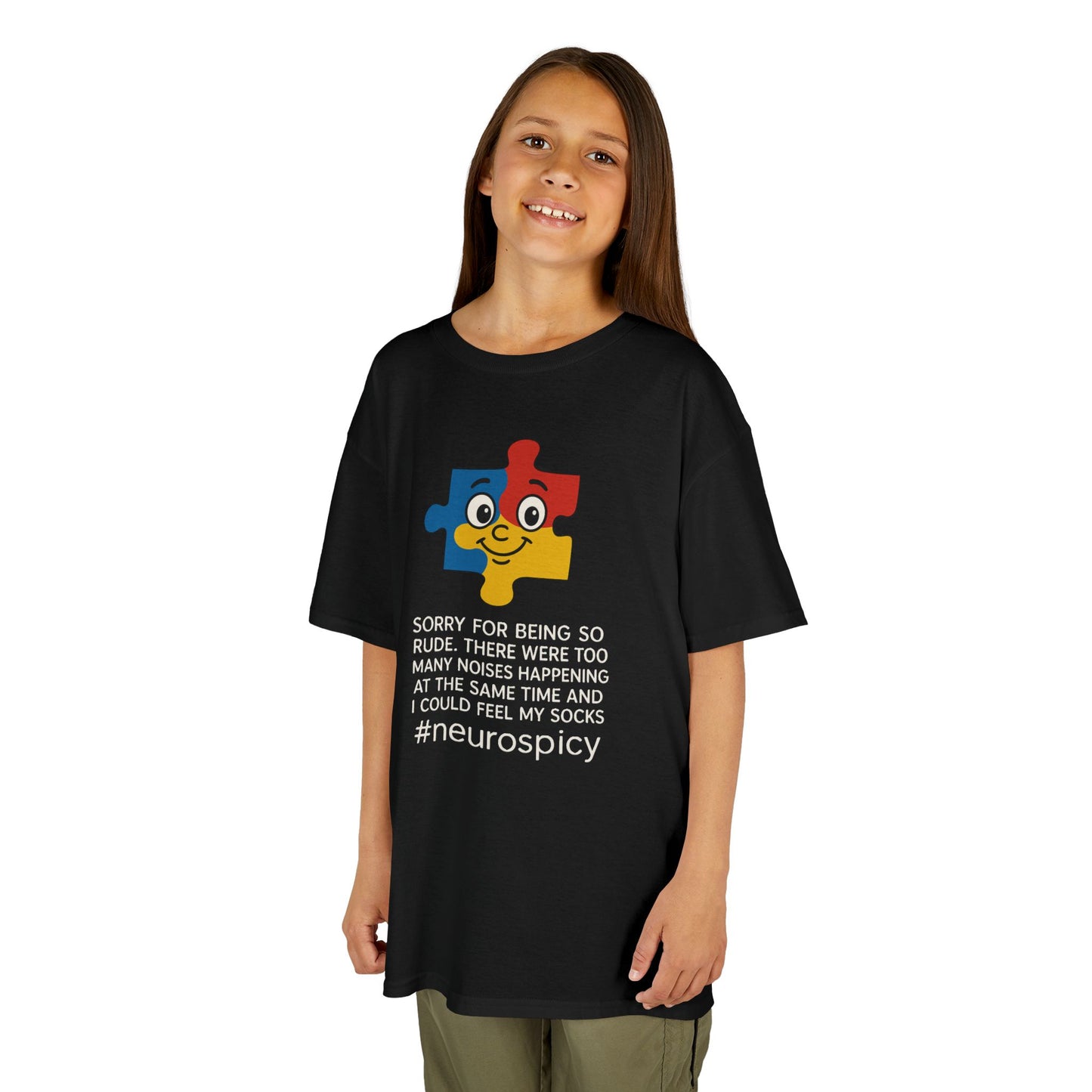 Kids T-Shirt #neurospicy autism