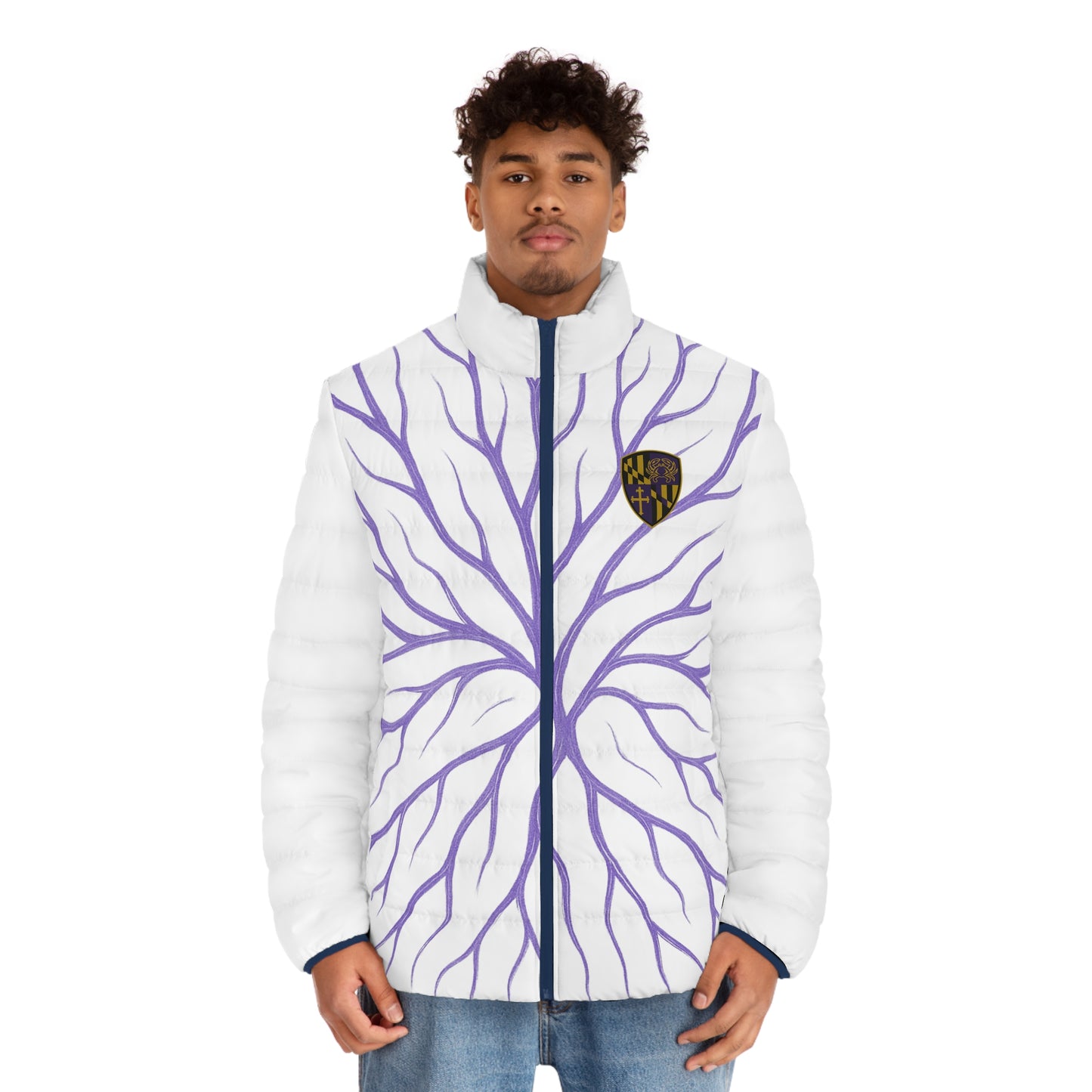 Men's Jacket - Purple Blood Design