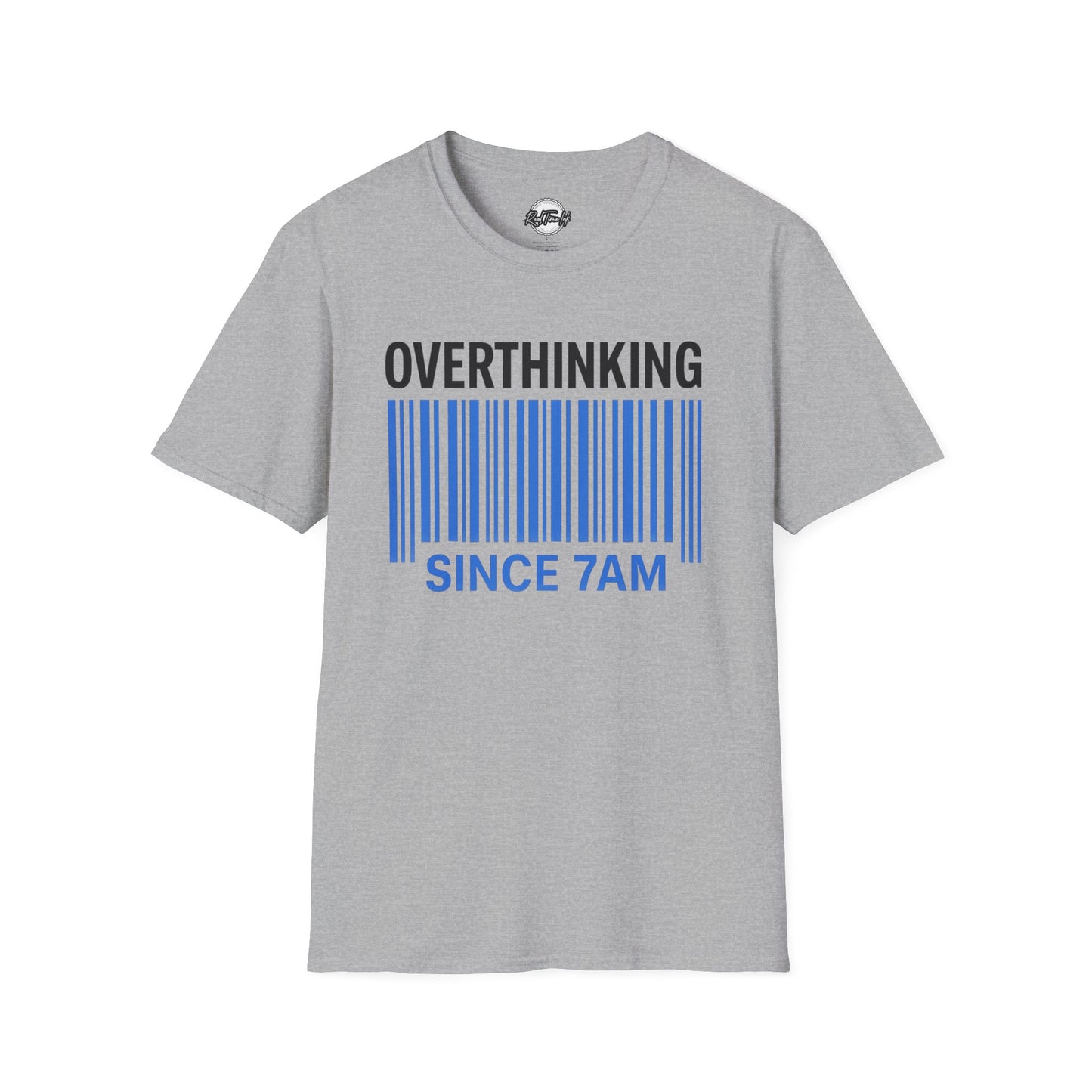 Unisex Overthinking T-Shirt, Humorous Tee, Perfect Gift for Mental Health Awareness, Casual Wear, Funny Graphic Shirt