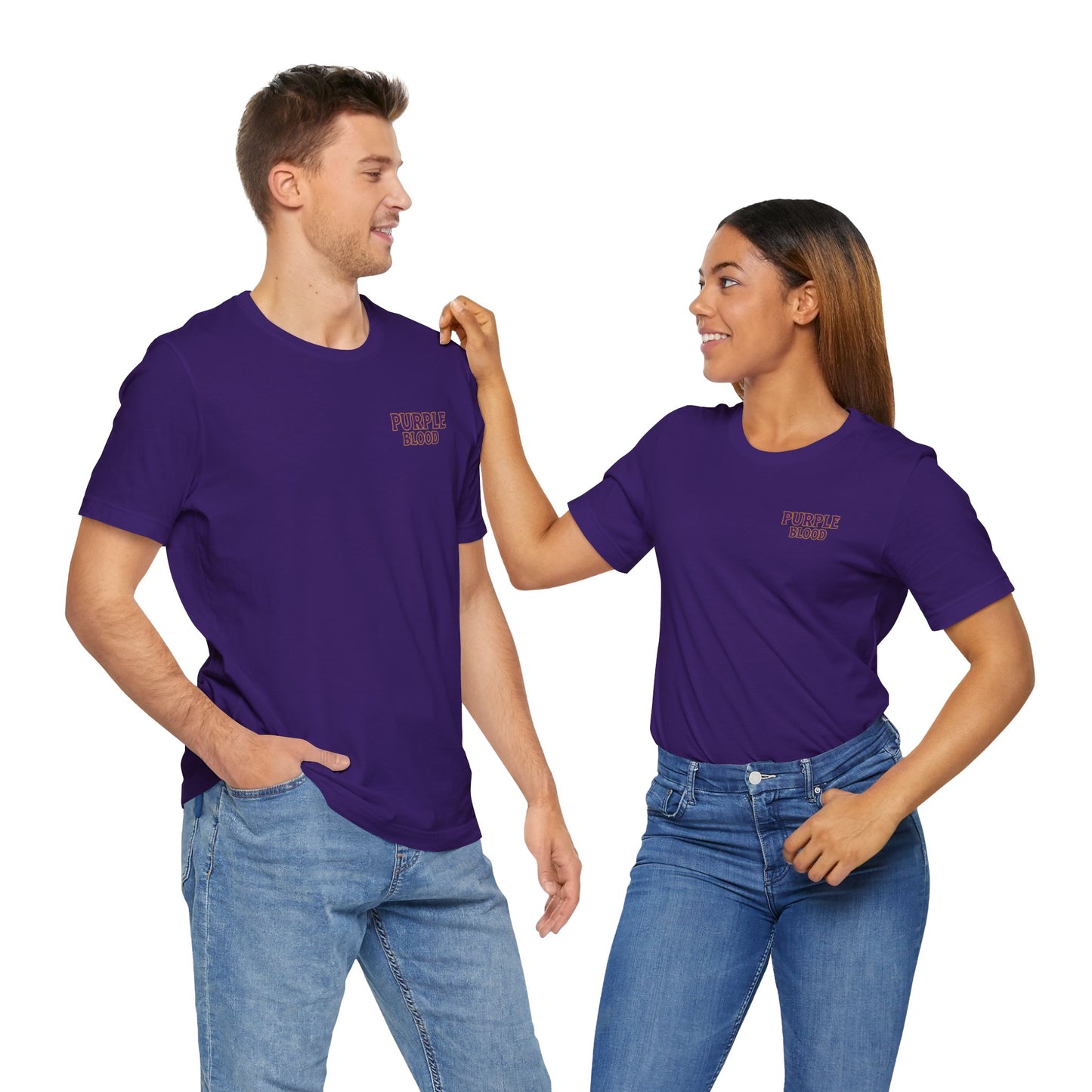 T-Shirt - Baltimore Purple Blood Unisex Jersey Short Sleeve Tee