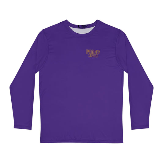Men's Shirt Purple Blood Long Sleeve