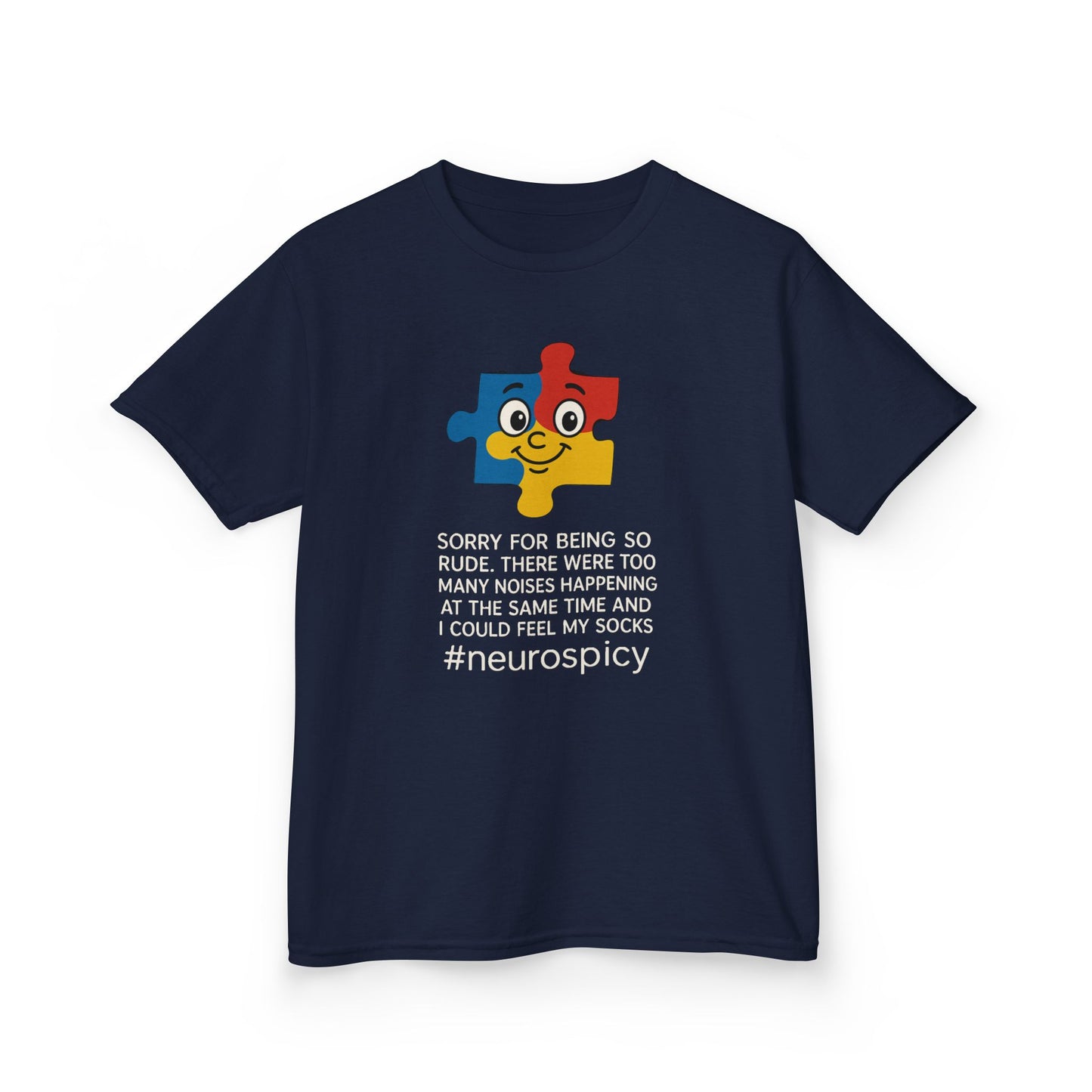 Kids T-Shirt #neurospicy autism