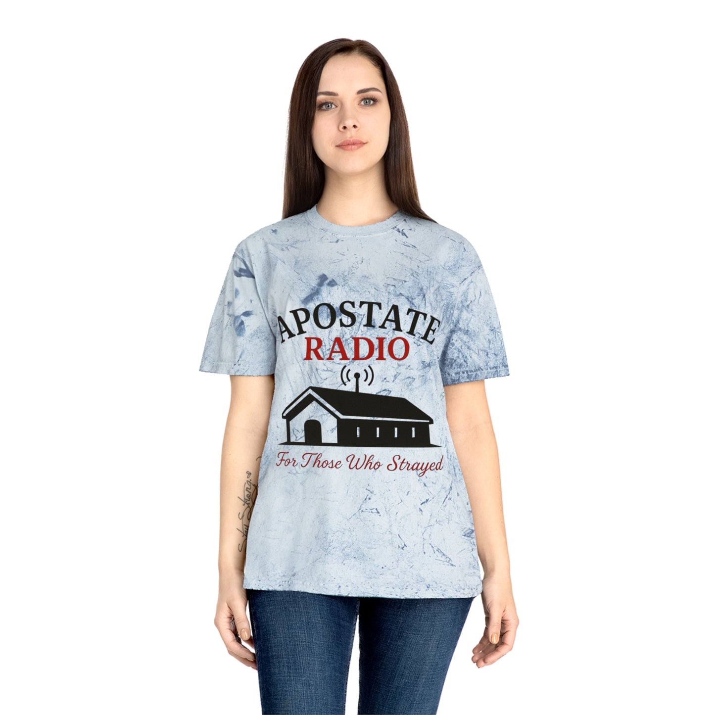 Apostate Radio Unisex Color Blast T-Shirt - For Those Who Stayed