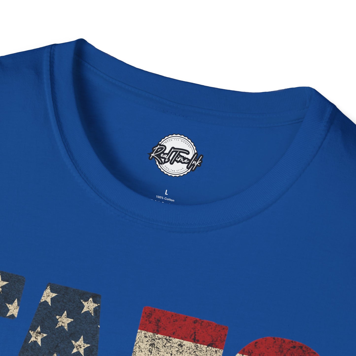 Patriotic FAFO Unisex Softstyle T-Shirt | USA Graphic Tee | Casual Wear, Gift for Holidays, Independence Day